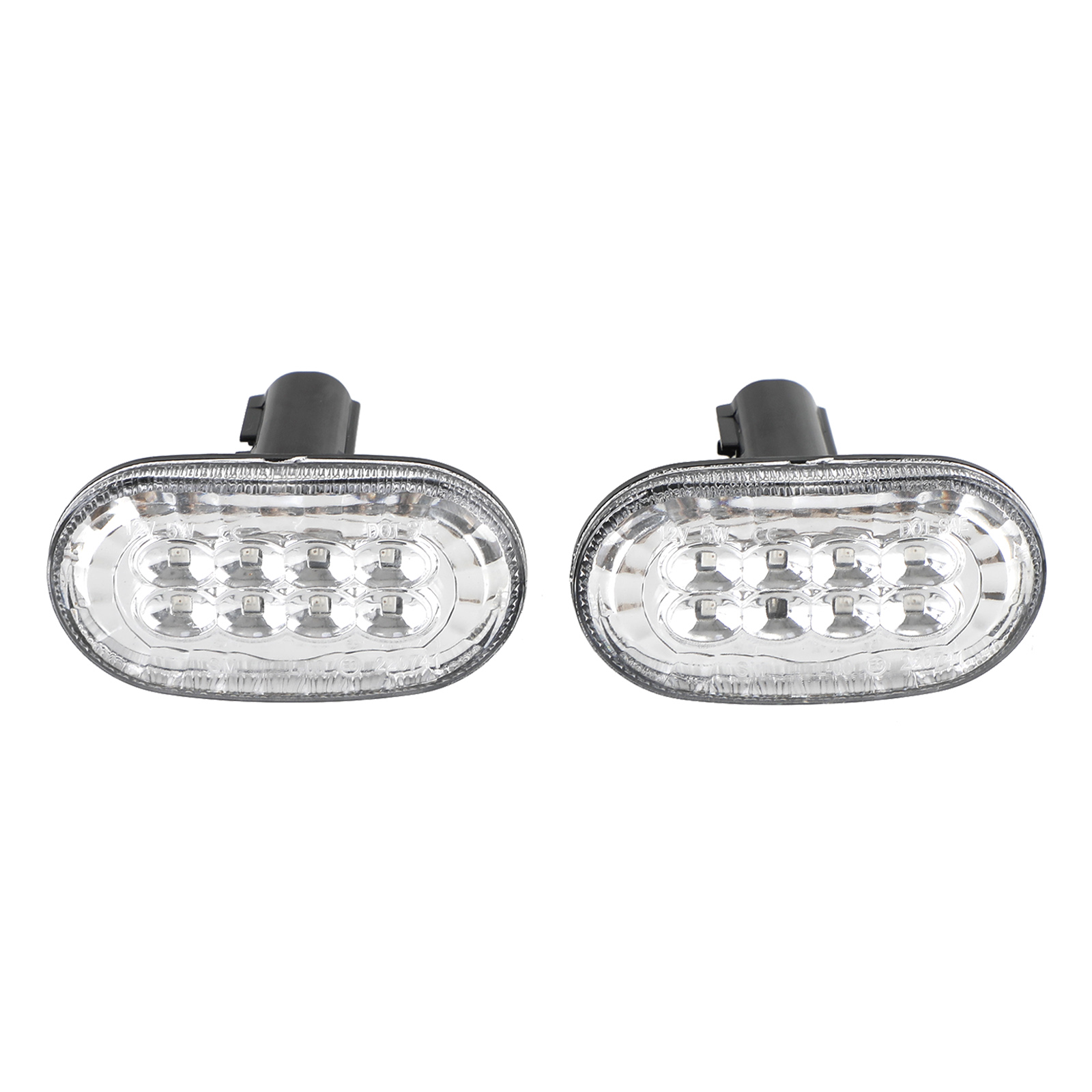 Pair of Side Marker Light Turn Signal Light For Suzuki Jimny JB64 JB74 Clear Generic