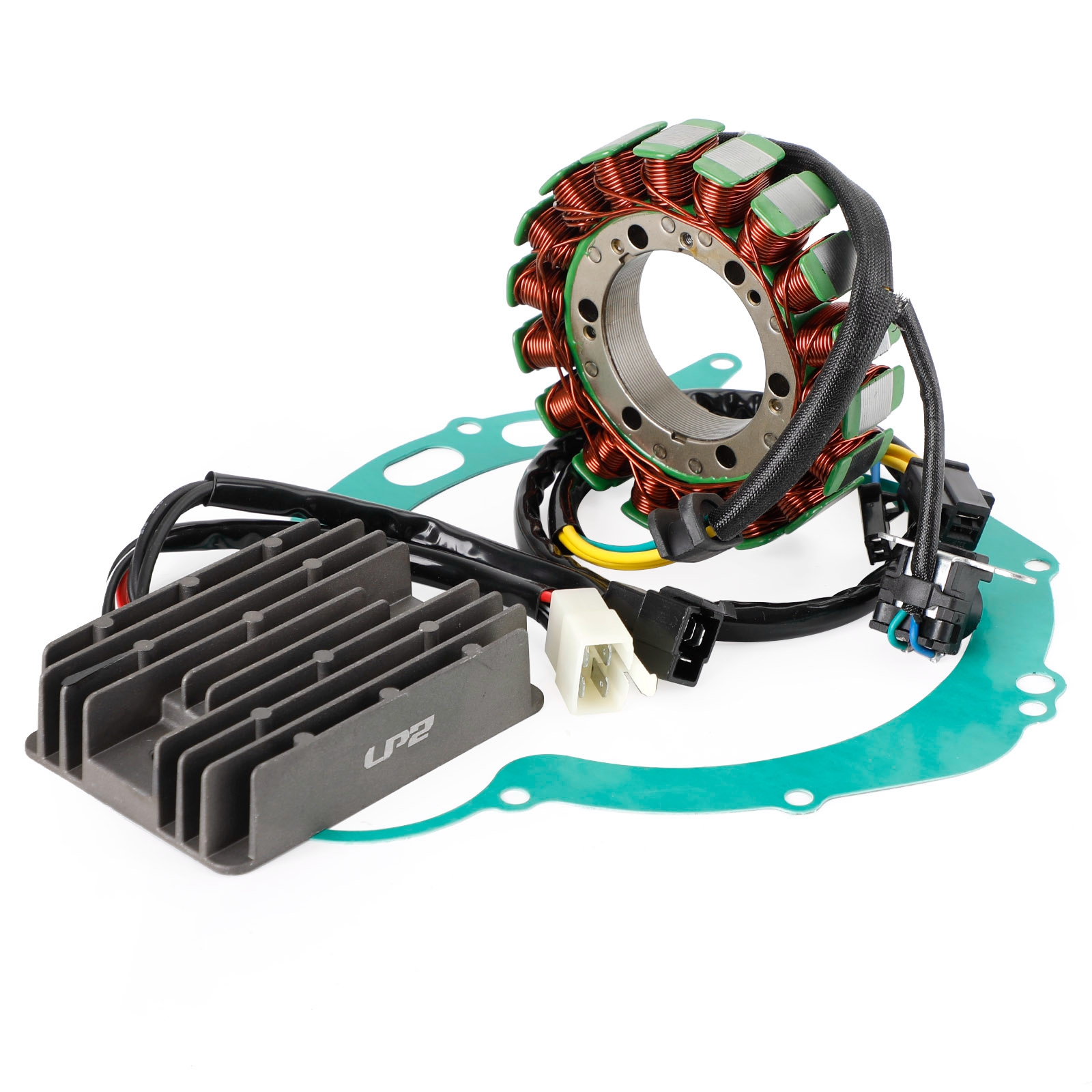 1997-2003 Suzuki TL1000R TL1000S Magneto Stator + Voltage Rectifier + Gasket Generic