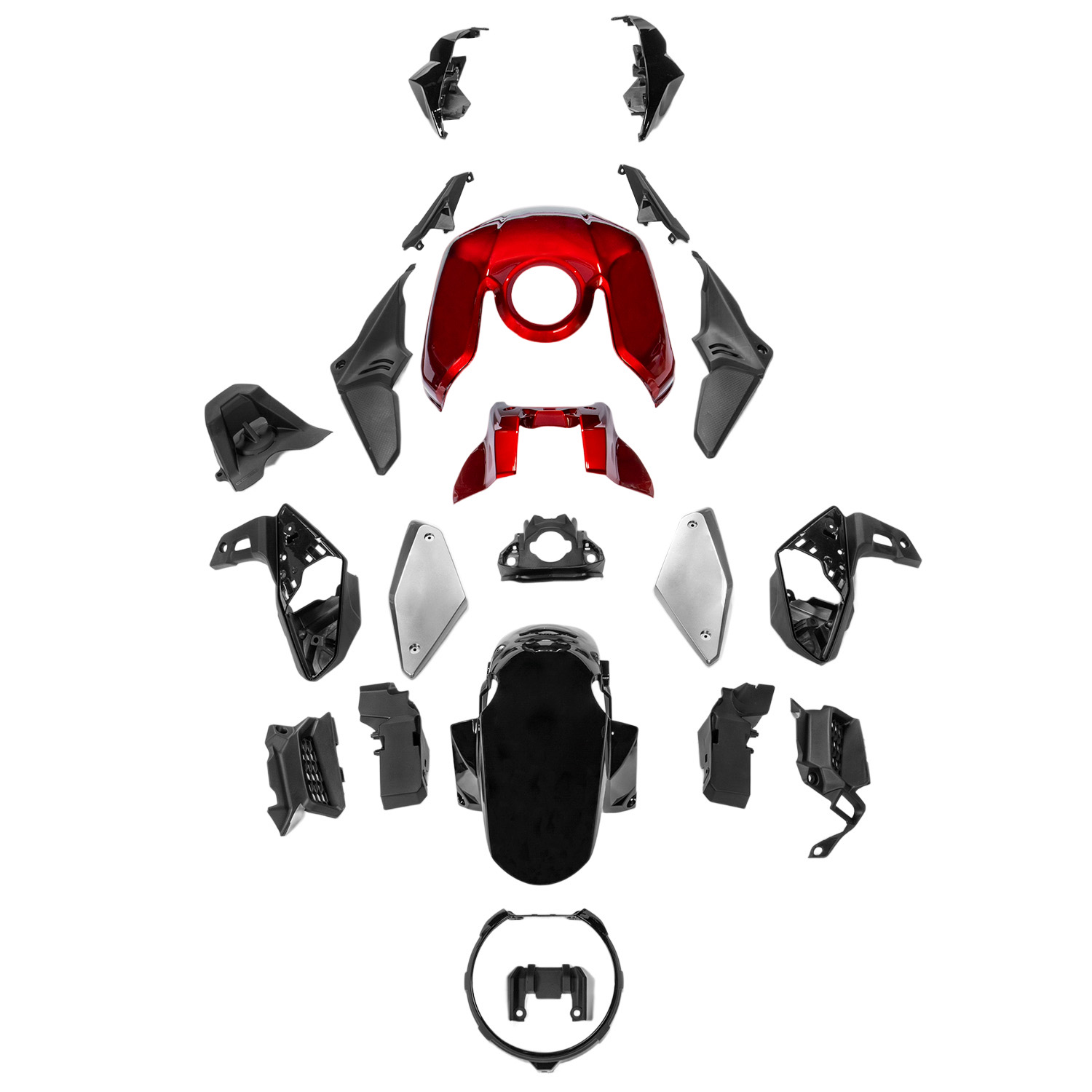 2021-2023 Honda CB650R ABS Plastic Injection Molding Fairing 02# Amotopart Fairing