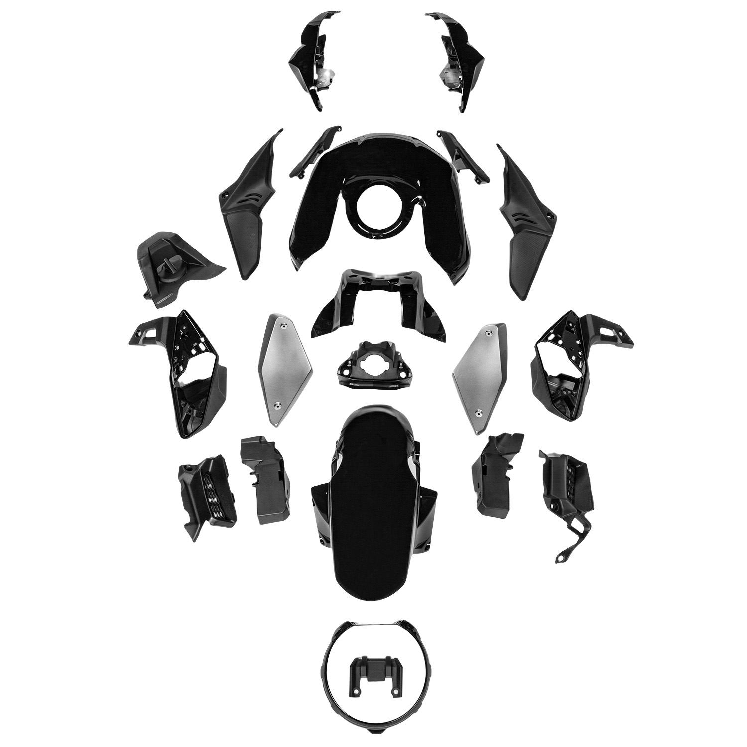 2021-2023 Honda CB650R ABS Plastic Injection Molding Fairing 04# Amotopart Fairing