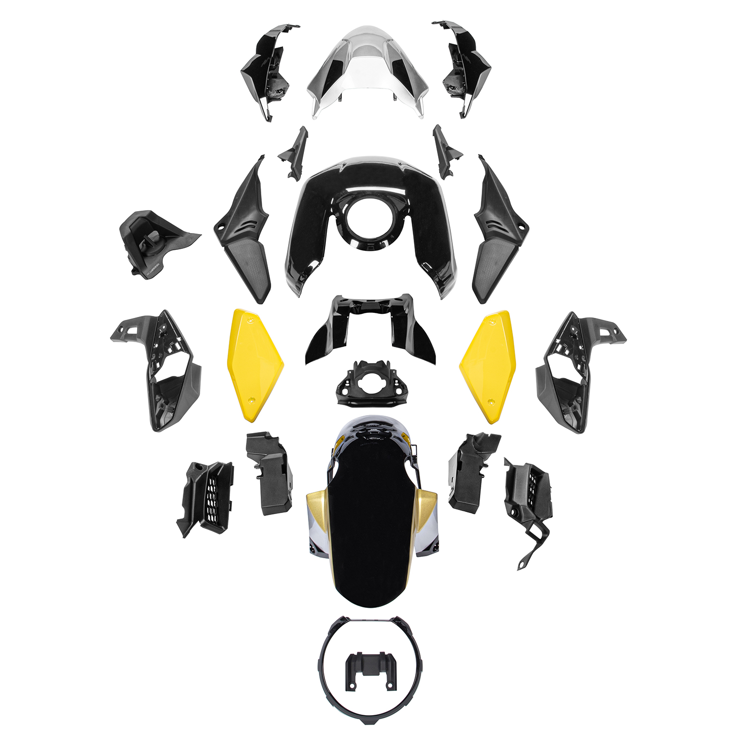 2021-2023 Honda CB650R ABS Plastic Injection Molding Fairing 14# Amotopart Fairing