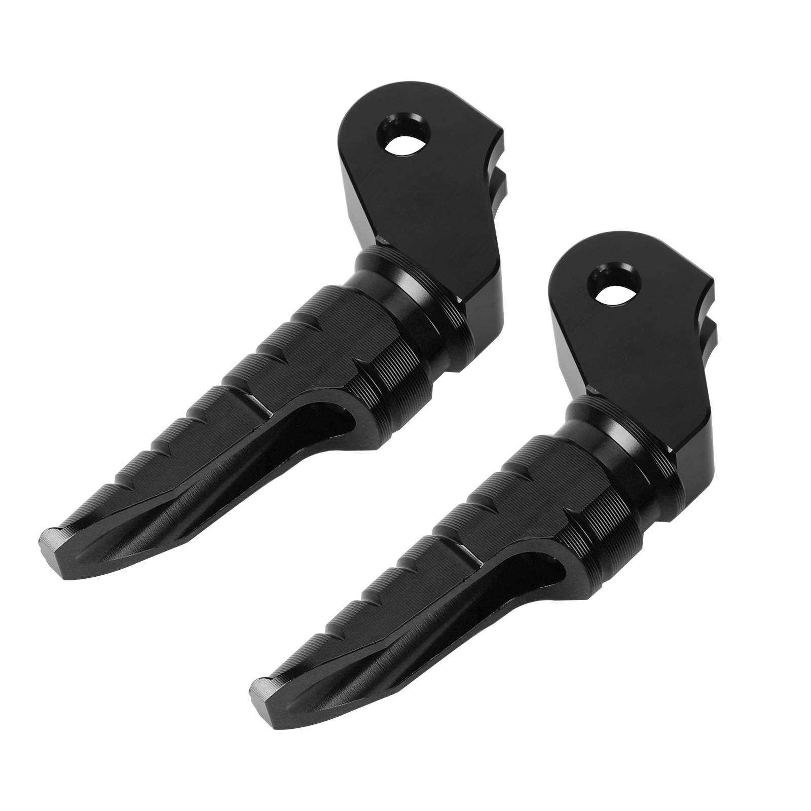 Front Footrests Foot Peg fit for Bonneville T100 T120 GAOKINMOTO GK1200 21-2022 Black Generic