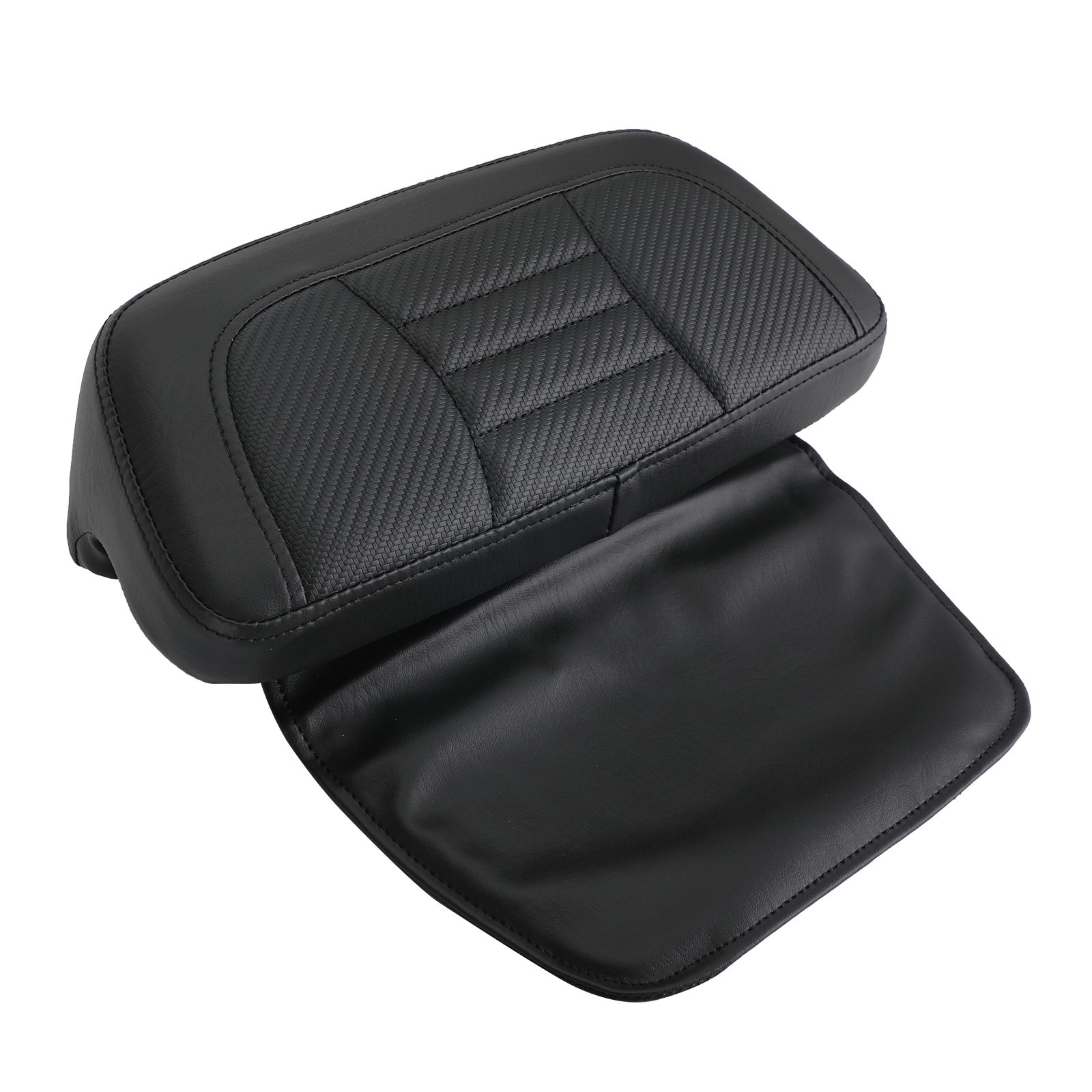 2014-Up Tour Pak Touring FL Road Glide Chopped Pack Trunk Backrest Pad Black Generic