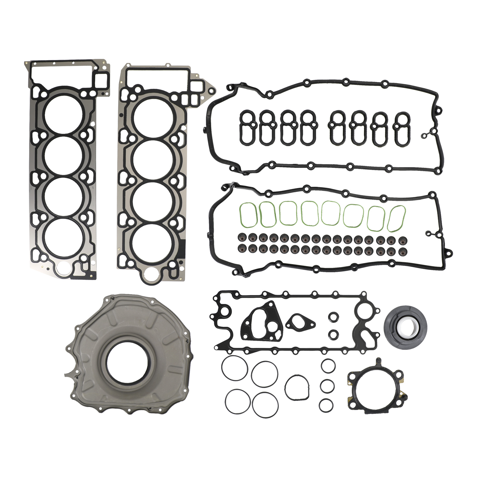Engine Cylinder Head Gasket Set for Jaguar XE XJ F-Type Land Rover AJ133 5.0L V8 Generic