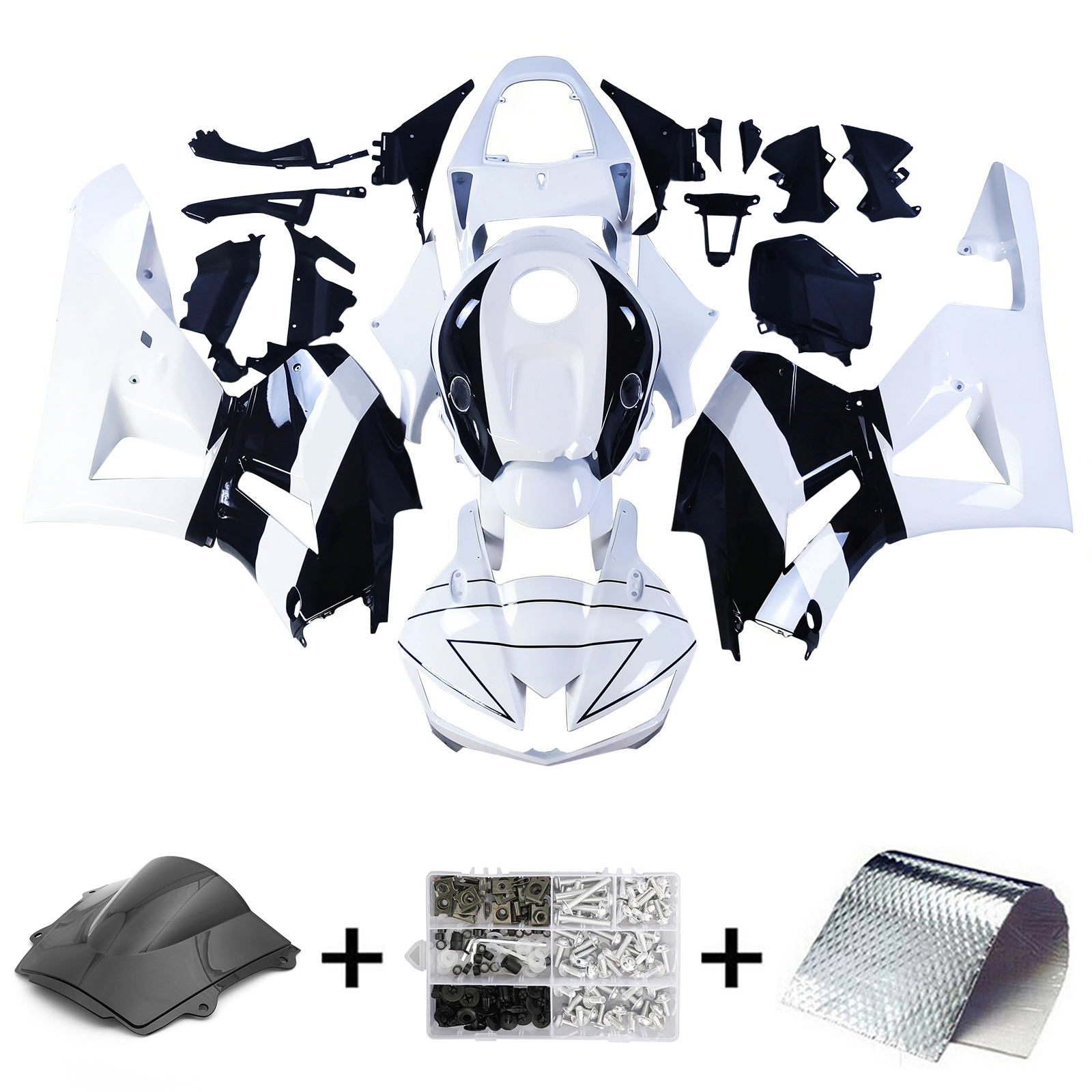 2013-2023 Honda CBR600RR F5 Injection Fairing Kit Bodywork Plastic ABS #125 Amotopart Fairing