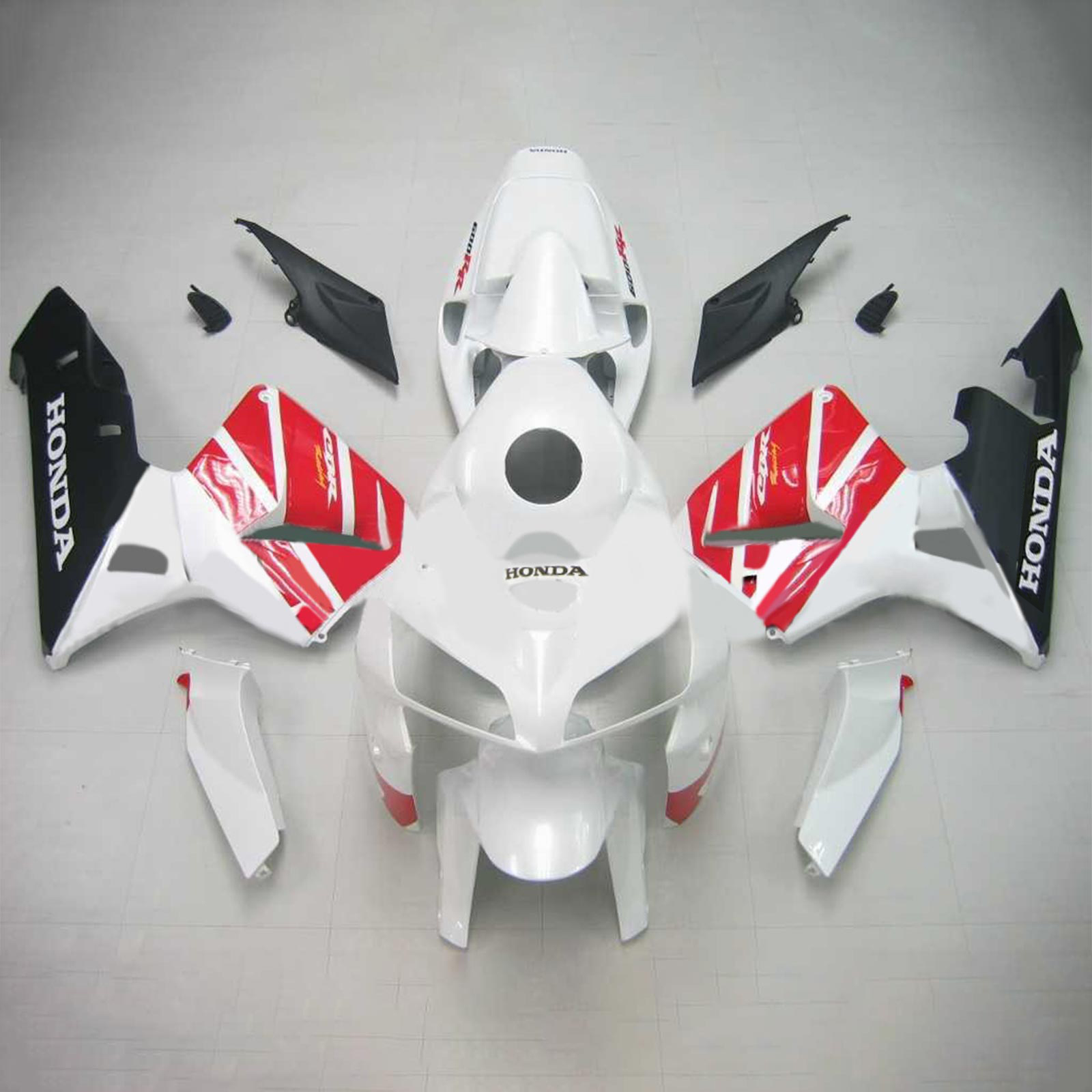 2005-2006 Honda CBR600RR F5 Injection Fairing Kit Bodywork Plastic ABS #153 Amotopart Fairing 2005-2006 Honda CBR600RR F5 Injection Fairing Kit Bodywork Plastic ABS #153 Amotopart Fairing