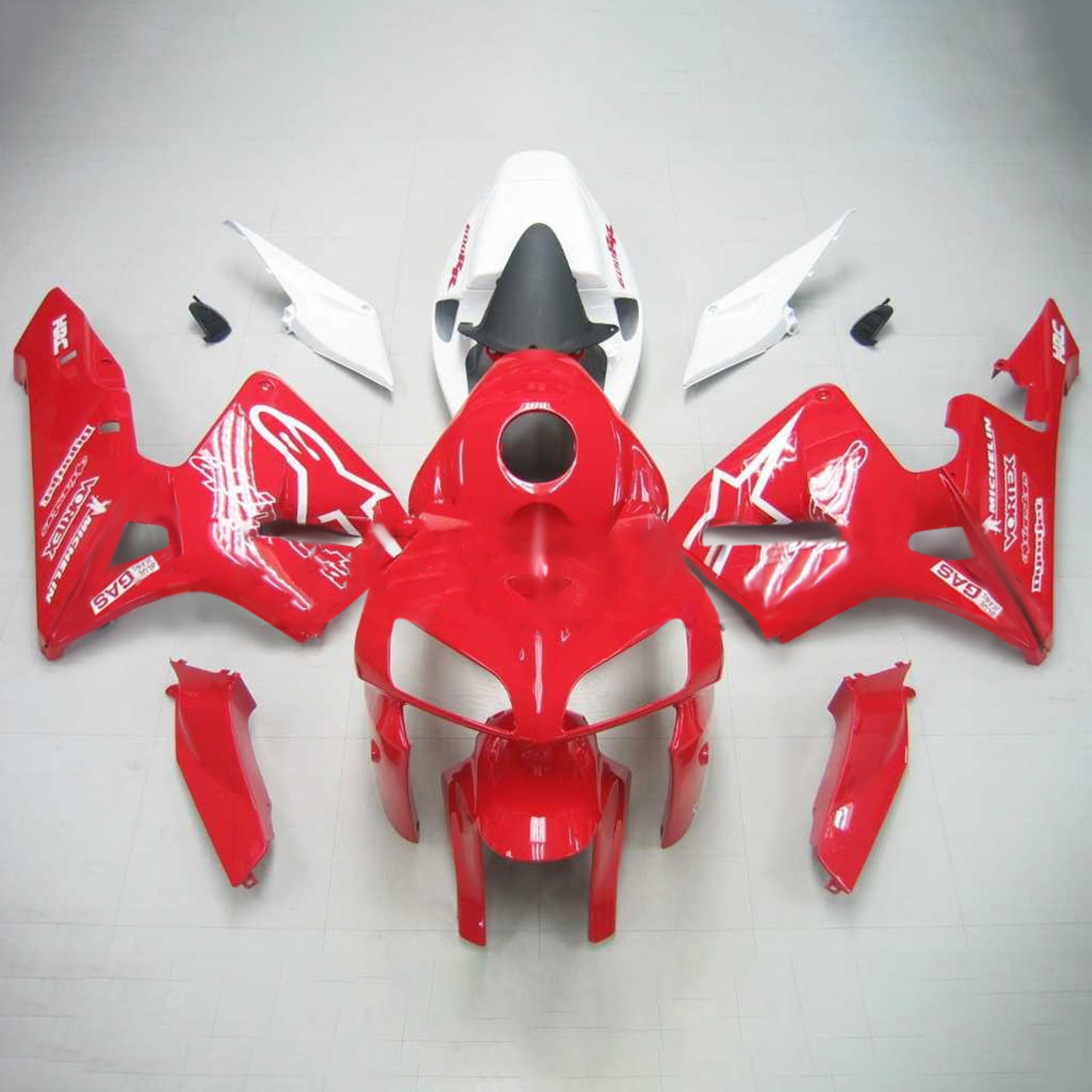 2005-2006 Honda CBR600RR F5 Injection Fairing Kit Bodywork Plastic ABS #171 Amotopart Fairing