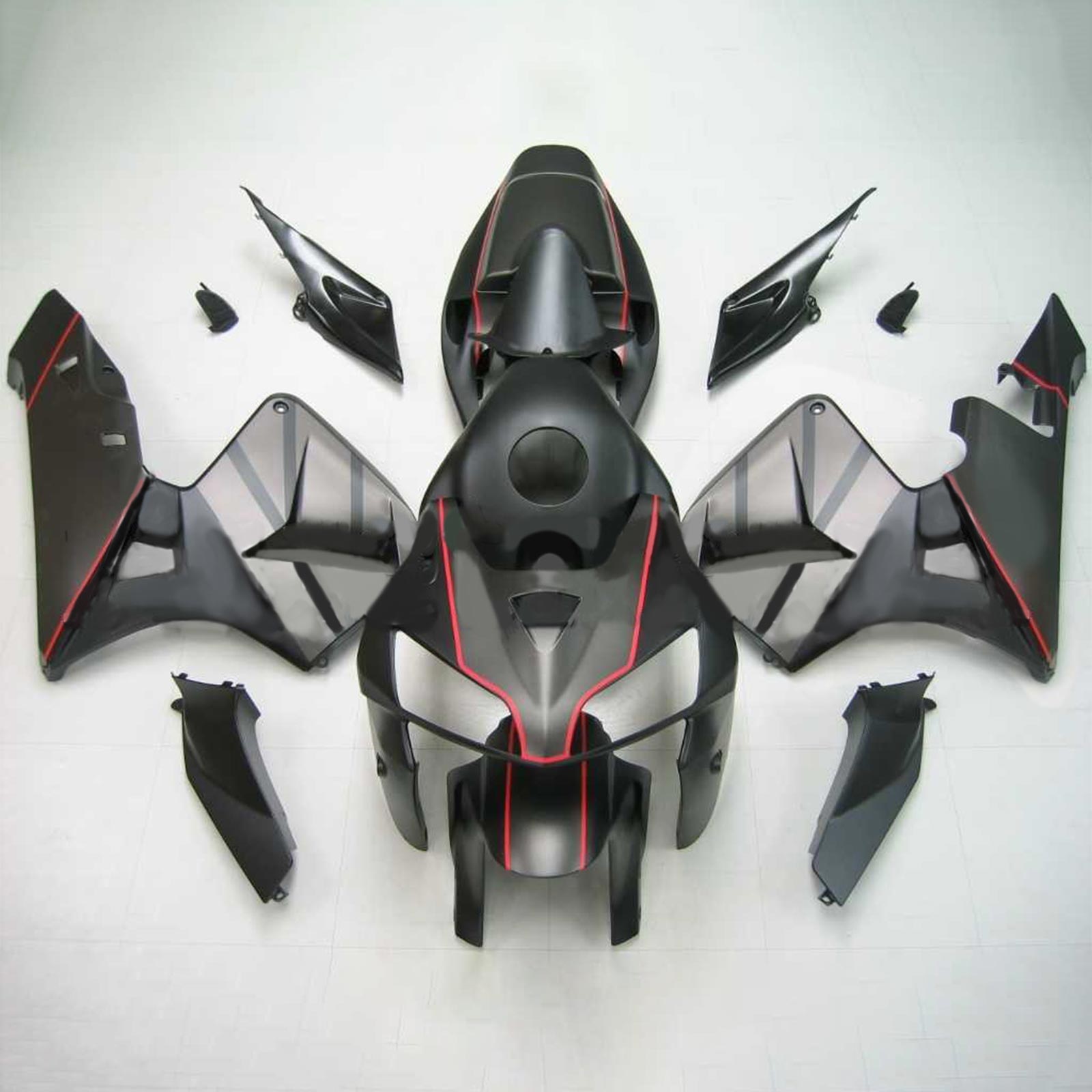 2005-2006 Honda CBR600RR F5 Injection Fairing Kit Bodywork Plastic ABS #195 Amotopart Fairing 2005-2006 Honda CBR600RR F5 Injection Fairing Kit Bodywork Plastic ABS #195 Amotopart Fairing
