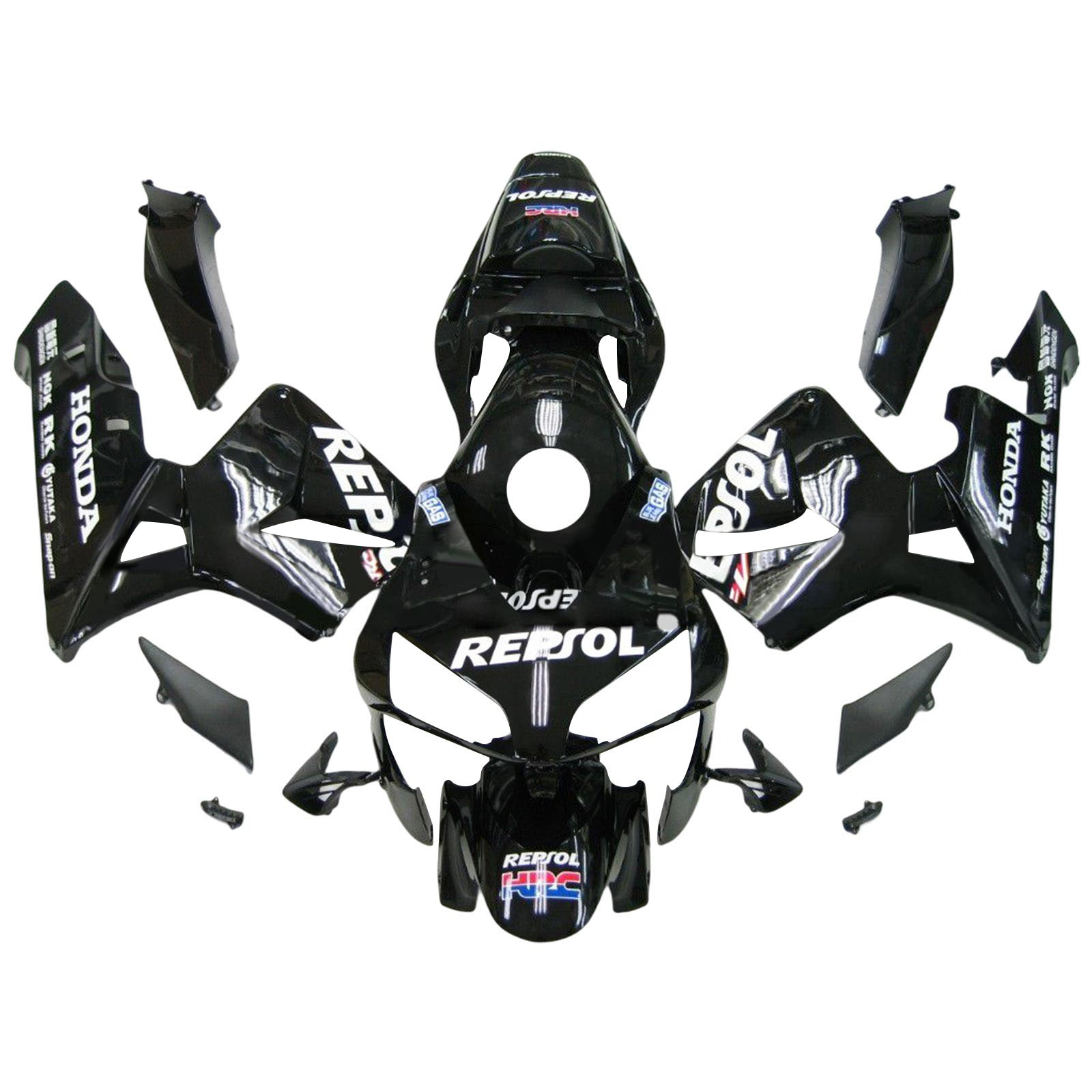 2003-2004 Honda CBR600RR F5 Injection Fairing Kit Bodywork Plastic ABS #201 Amotopart Fairing