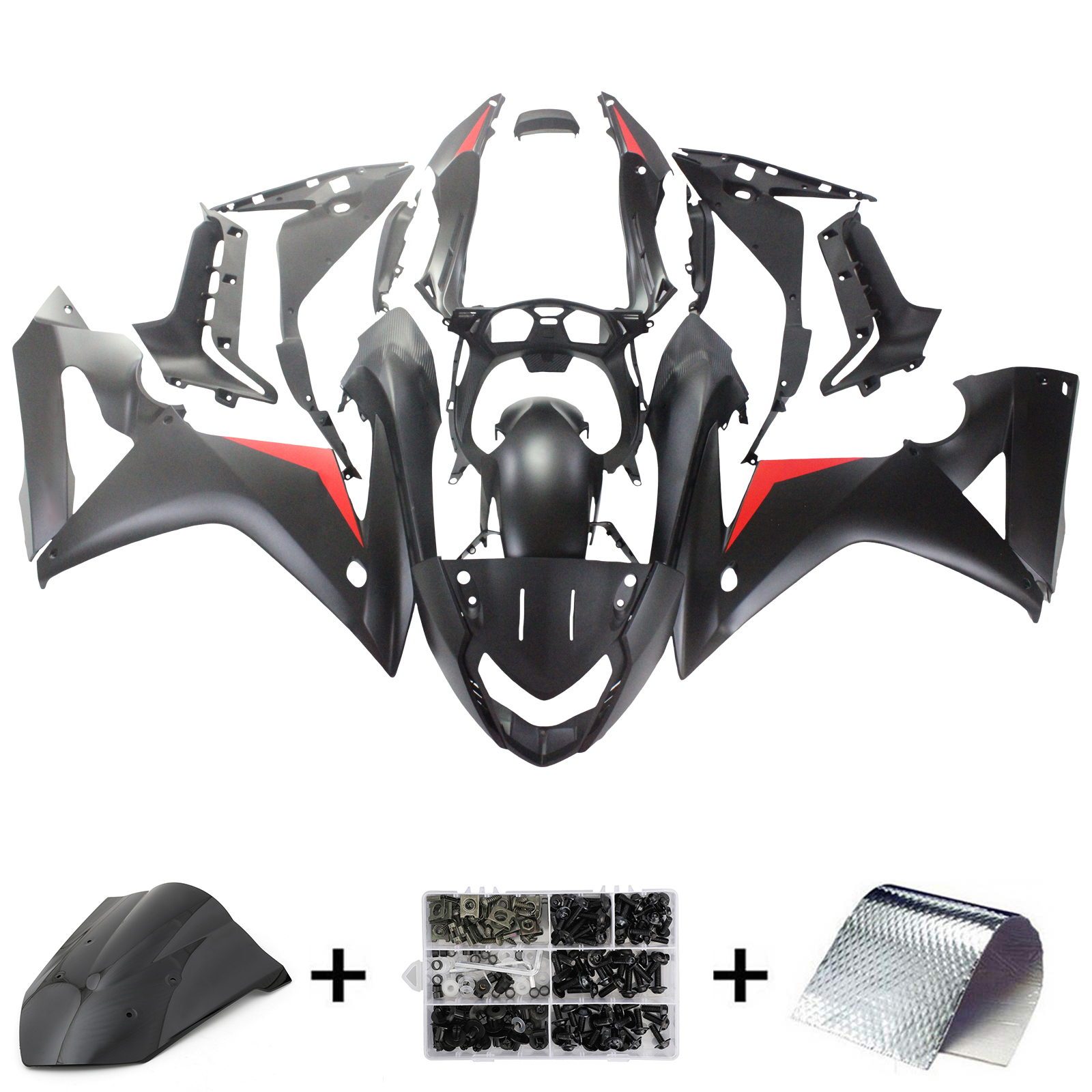 2017-2019 Honda CBR650F Injection Fairing Kit Bodywork Plastic ABS #106 Amotopart Fairing