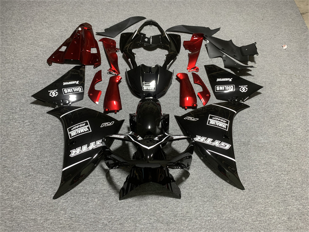 2009-2011 Yamaha YZF 1000 R1 Injection Fairing Kit Bodywork Plastic ABS #156 Amotopart Fairing