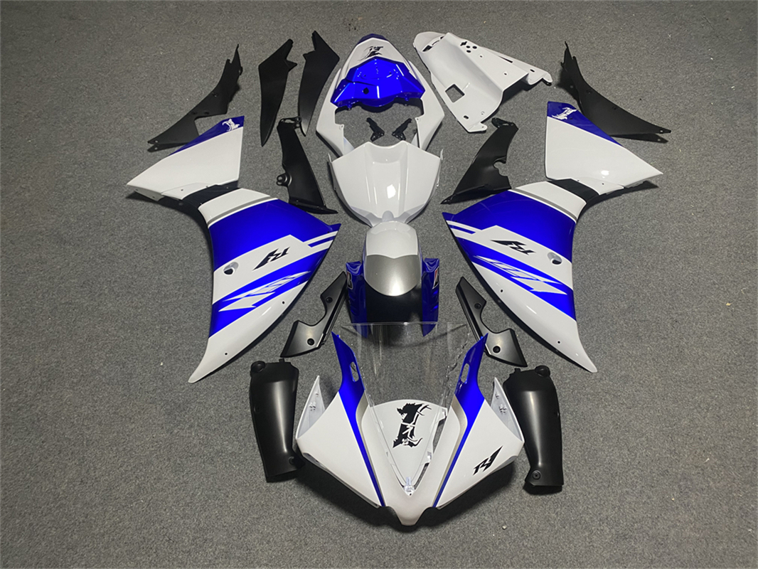 2009-2011 Yamaha YZF 1000 R1 Injection Fairing Kit Bodywork Plastic ABS #158 Amotopart Fairing