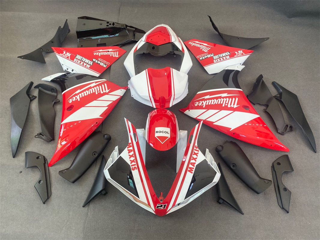 2009-2011 Yamaha YZF 1000 R1 Injection Fairing Kit Bodywork Plastic ABS #160 Amotopart Fairing