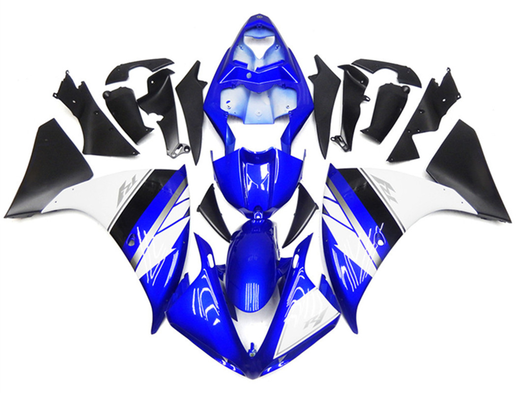 2012-2014 Yamaha YZF 1000 R1 Injection Fairing Kit Bodywork Plastic ABS #145 Amotopart Fairing