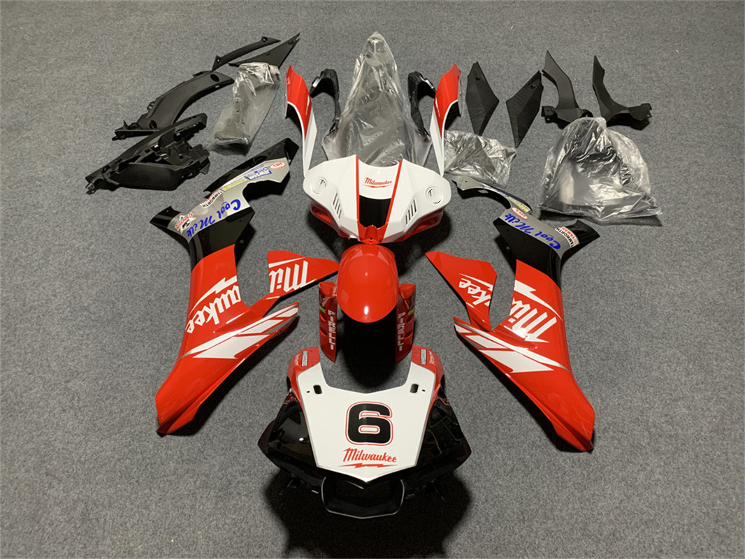 2015-2019 Yamaha YZF 1000 R1 Injection Fairing Kit Bodywork Plastic ABS #138 Amotopart Fairing 2015-2019 Yamaha YZF 1000 R1 Injection Fairing Kit Bodywork Plastic ABS #138 Amotopart Fairing