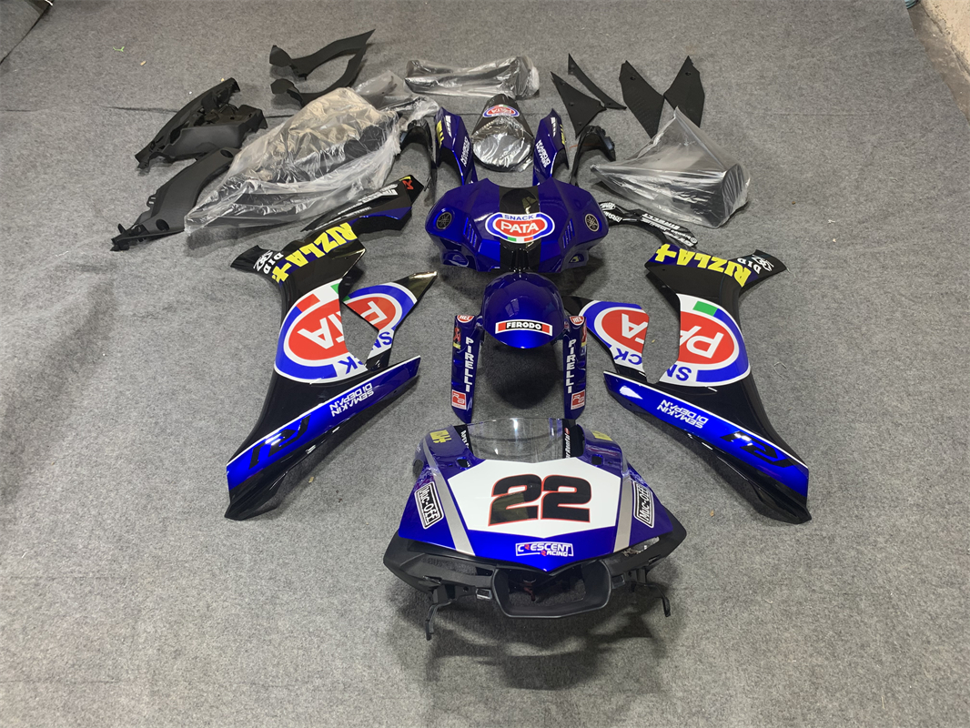 2020-2022 Yamaha YZF R1 Injection Fairing Kit Bodywork Plastic ABS #133 Amotopart Fairing 2020-2022 Yamaha YZF R1 Injection Fairing Kit Bodywork Plastic ABS #133 Amotopart Fairing