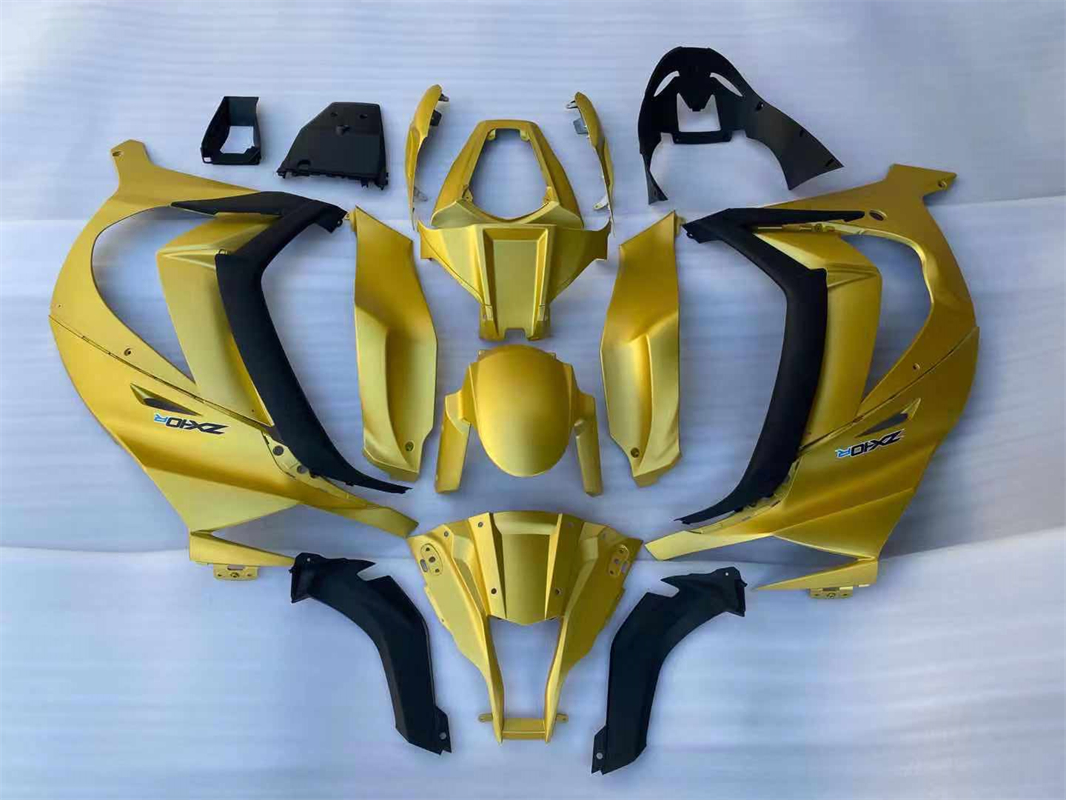 2011-2015 Kawasaki ZX10R Injection Fairing Kit Bodywork Plastic ABS #129 Amotopart Fairing