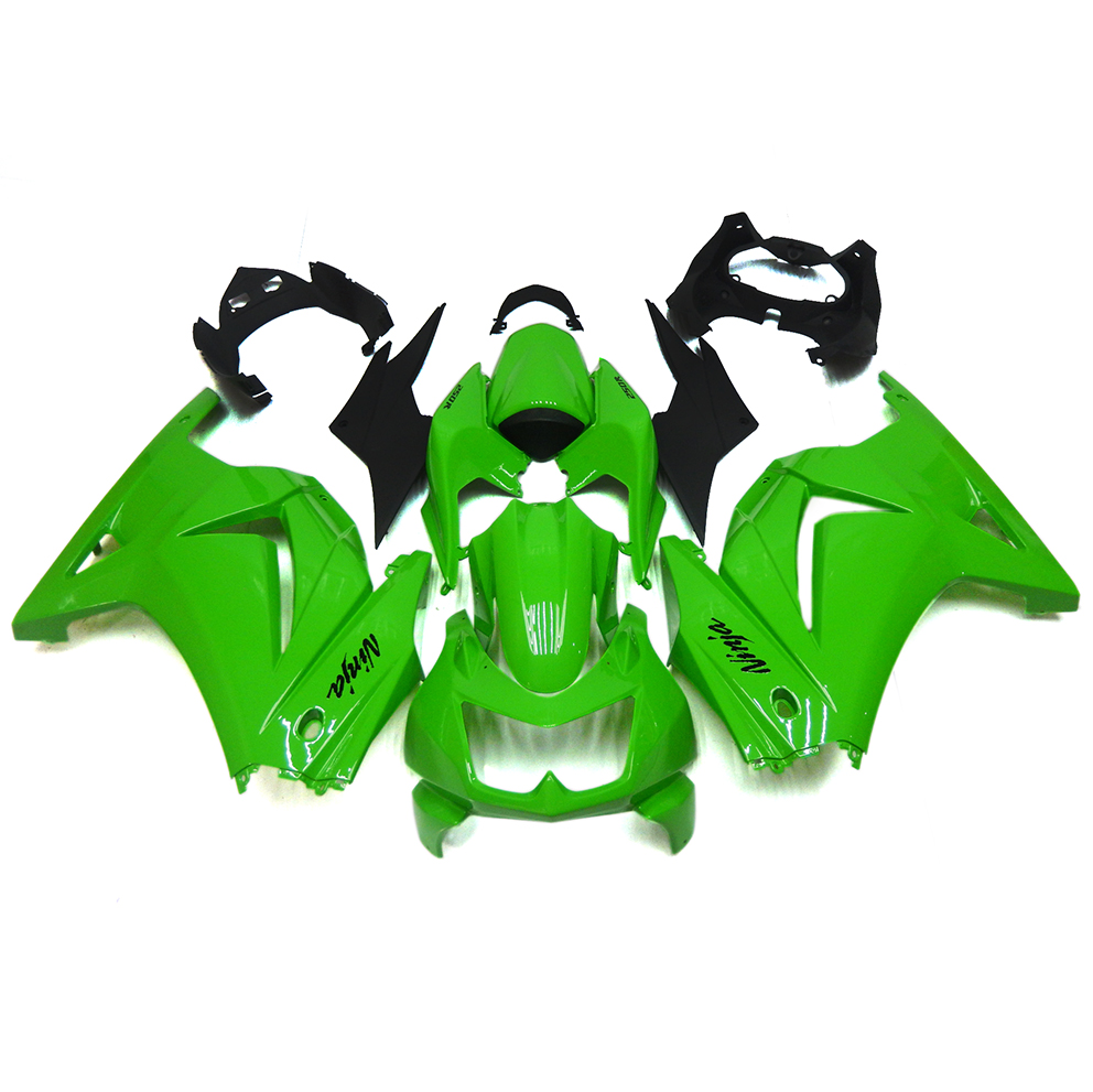 2008-2012 Kawasaki EX250 Ninja250R Injection Fairing Kit Bodywork Plastic ABS #120 Amotopart Fairing