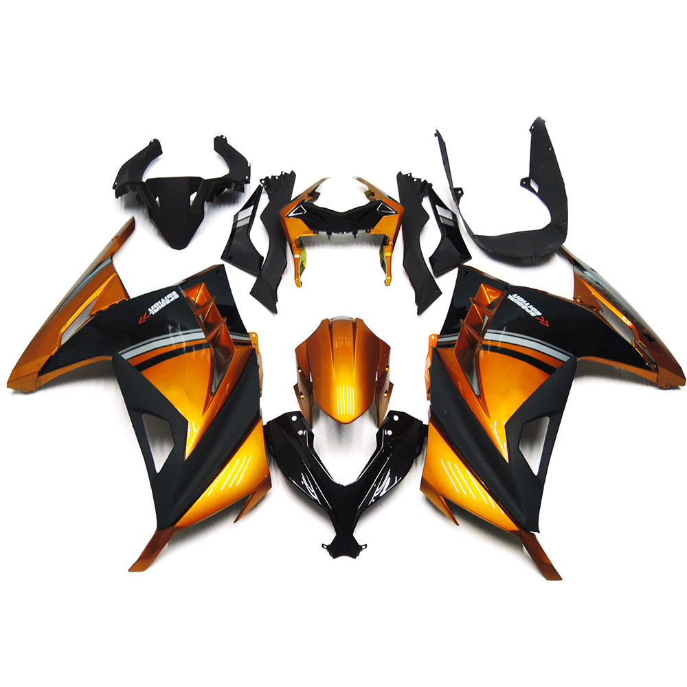 2013-2017 Kawasaki EX300/Ninja300 Injection Fairing Kit Bodywork Plastic ABS #114 Amotopart Fairing