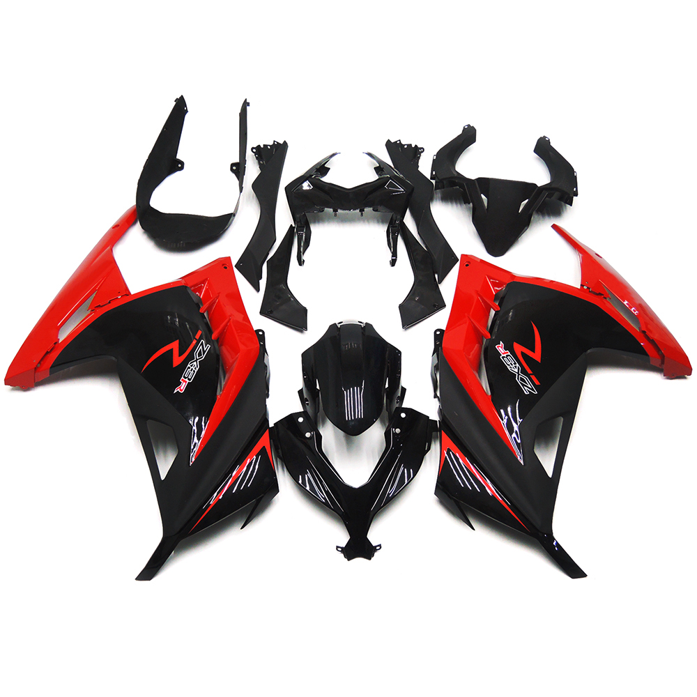 2013-2017 Kawasaki EX300/Ninja300 Injection Fairing Kit Bodywork Plastic ABS #119 Amotopart Fairing