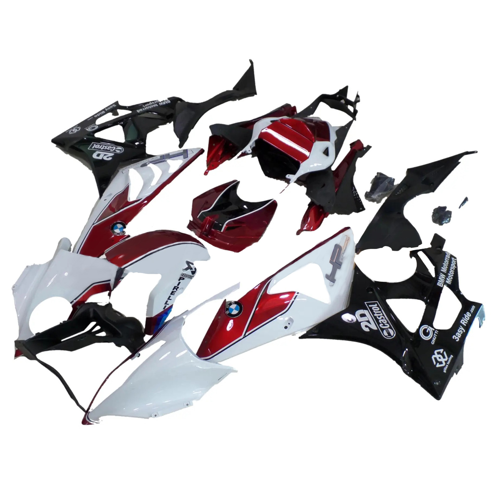 2009-2014 BMW S1000RR Injection Fairing Kit Bodywork Plastic ABS #113 Amotopart Fairing 2009-2014 BMW S1000RR Injection Fairing Kit Bodywork Plastic ABS #113 Amotopart Fairing