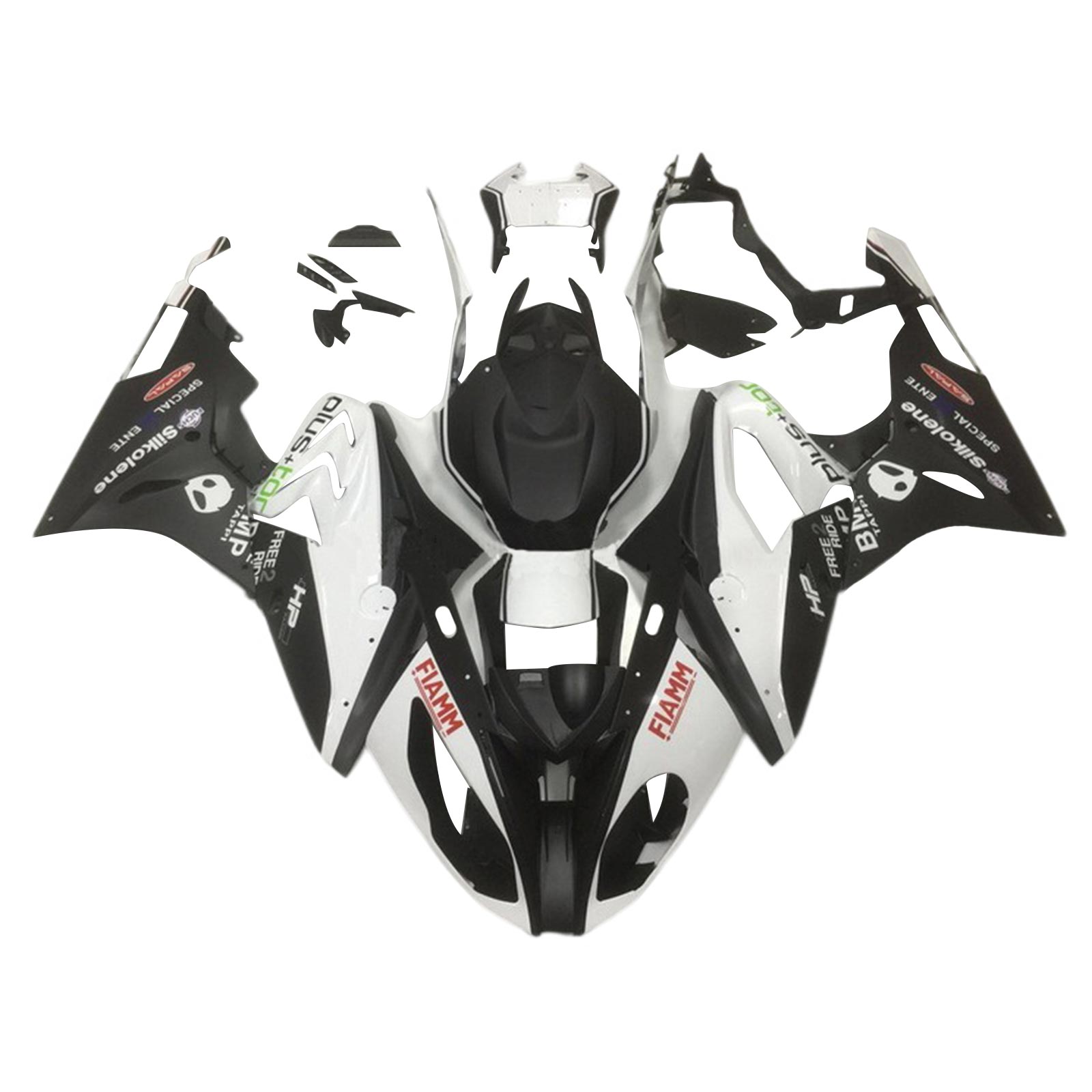 2015-2016 BMW S1000RR Injection Fairing Kit Bodywork Plastic ABS #104 Amotopart Fairing