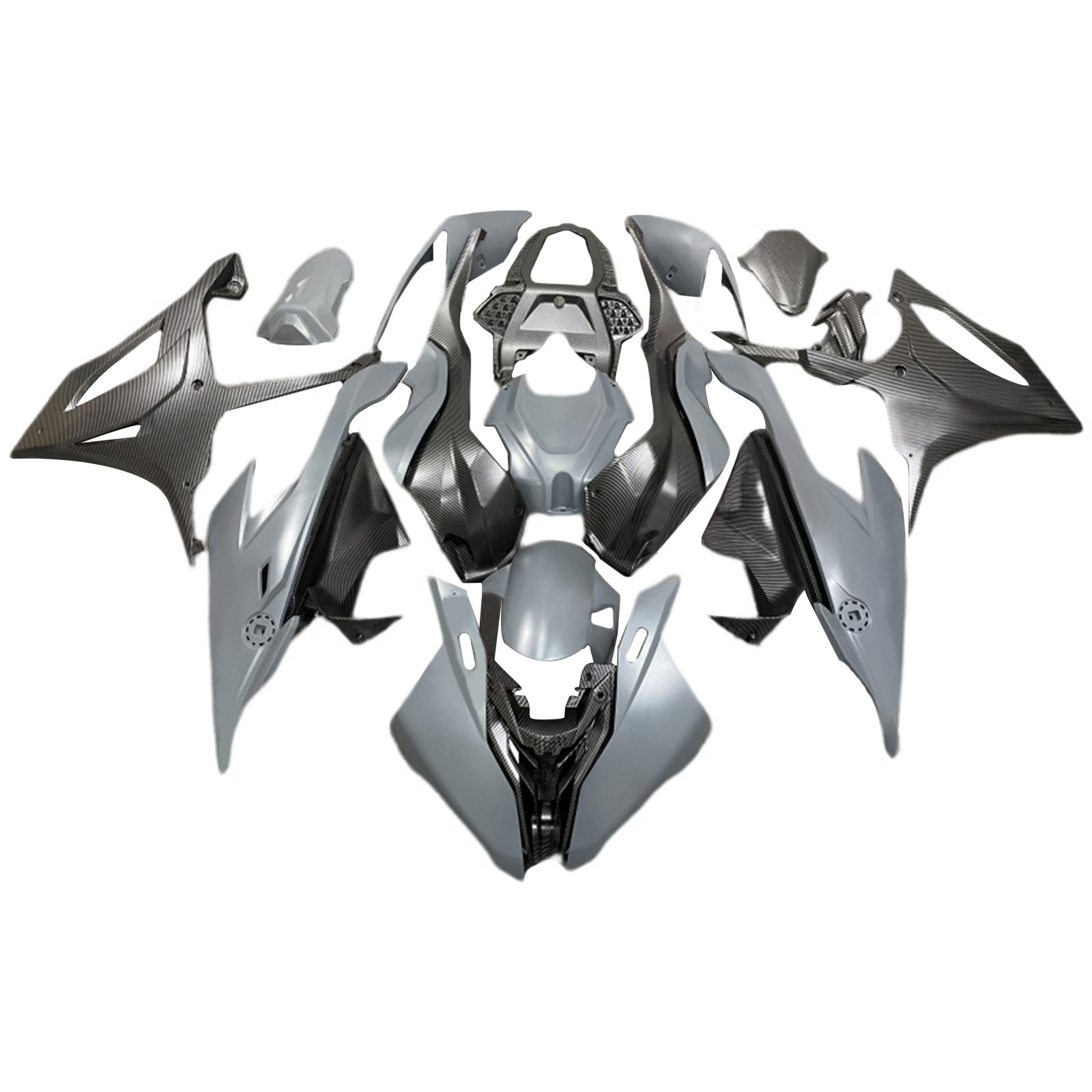 2019-2022 BMW S1000RR M1000RR Injection Fairing Kit Bodywork Plastic ABS #145 Amotopart Fairing