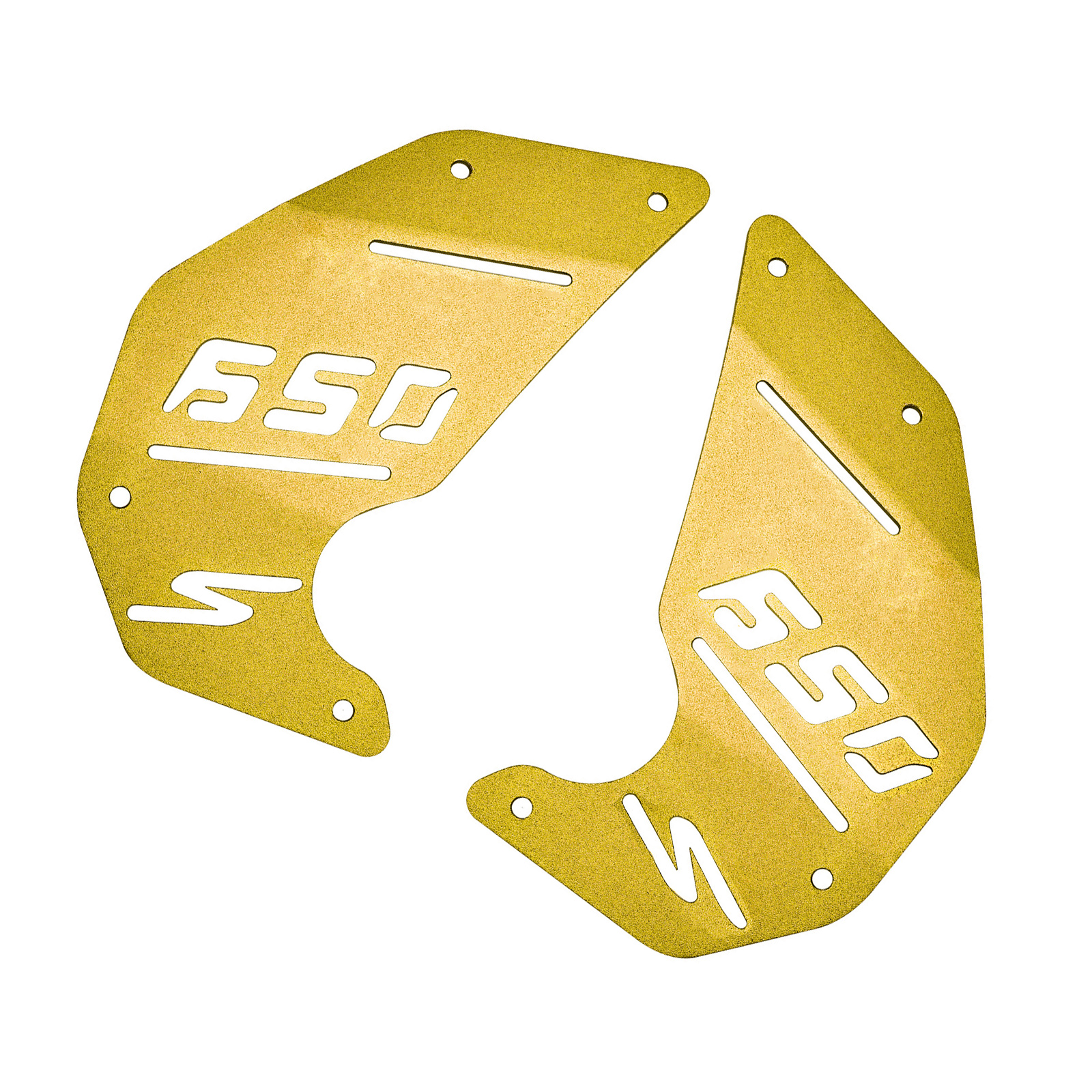 Engine Cover Plate Side Panel Gold For Kawasaki Vulcan S En650 Vn650 15-22 Cafe Generic