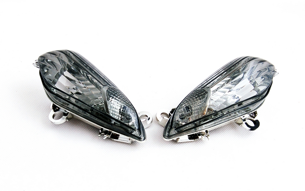 Front Turn Signals For Lens Honda CBR1000RR 2008-2009 Smoke Generic