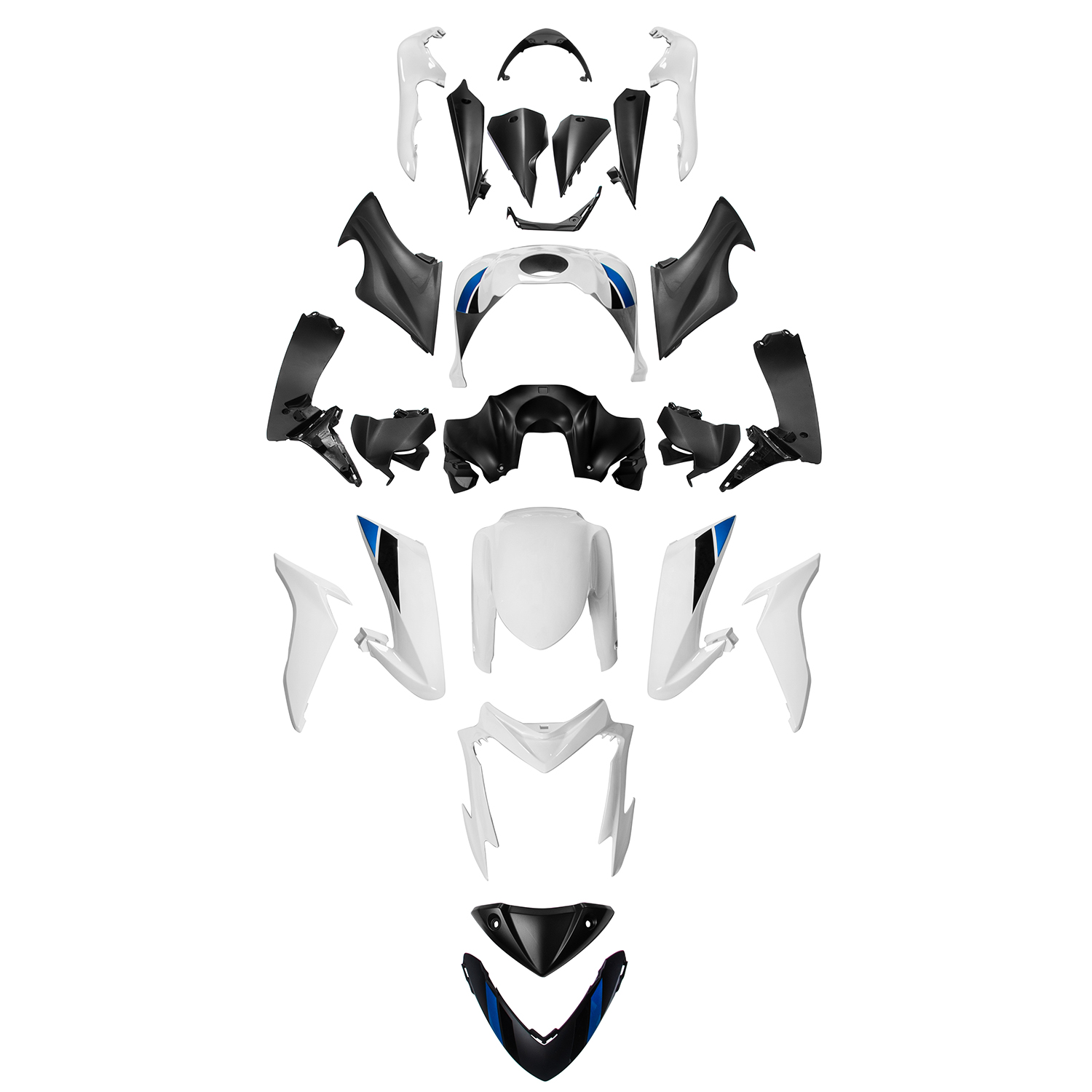 2015-2020 Suzuki GSX-S 1000 GSXS Amotopart Injection Plastic Bodywork Fairing Kit 04# Amotopart Fairing
