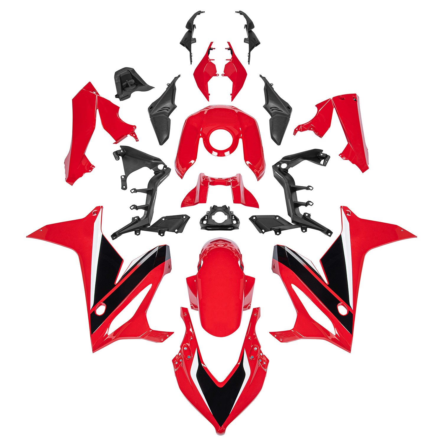2019-2020 Honda CBR650R Amotopart ABS Plastic Injection Molding Fairing Fit 03# Amotopart Fairing