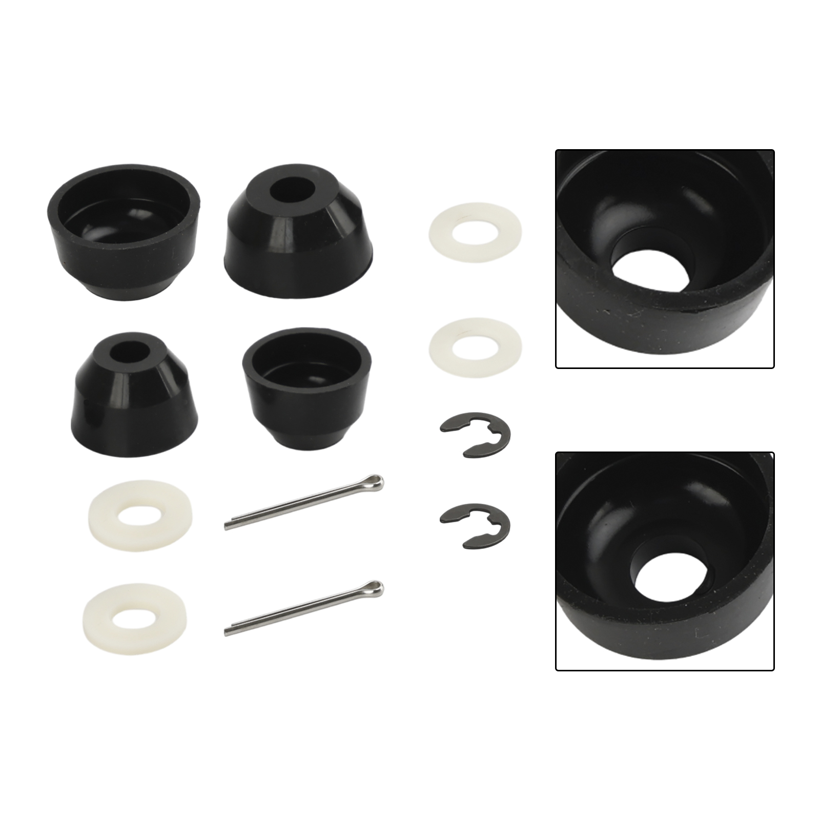 Inner/Outer Tie Rod Poly Boots Upgrade Kit Fits For Kubota BX GR Generic