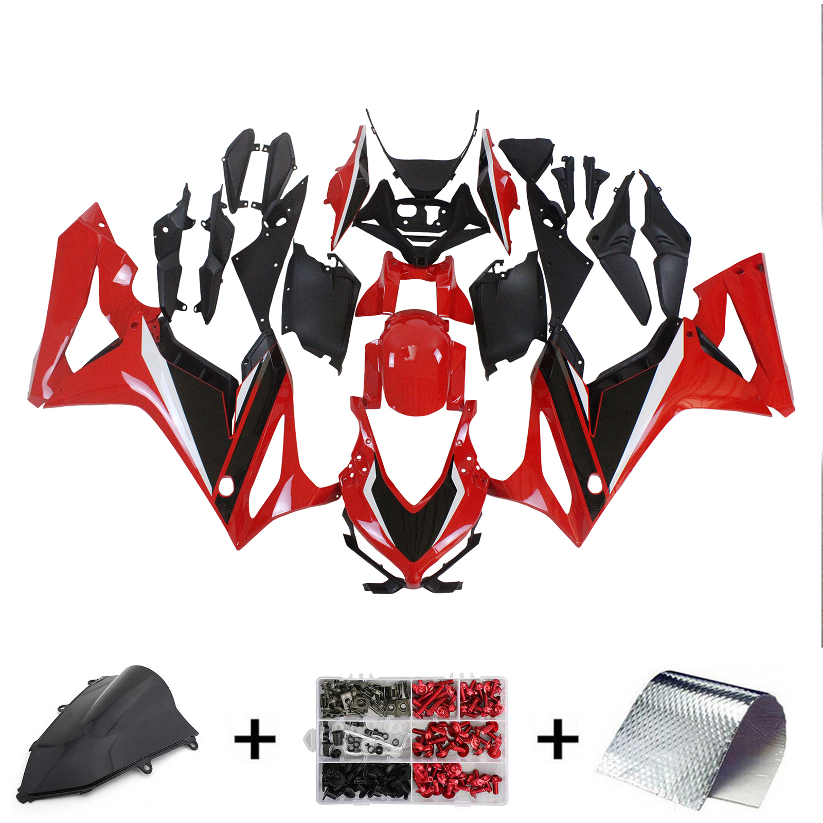 2019-2020 Honda CBR650R Injection Fairing Kit Bodywork Plastic ABS#110 Amotopart Fairing