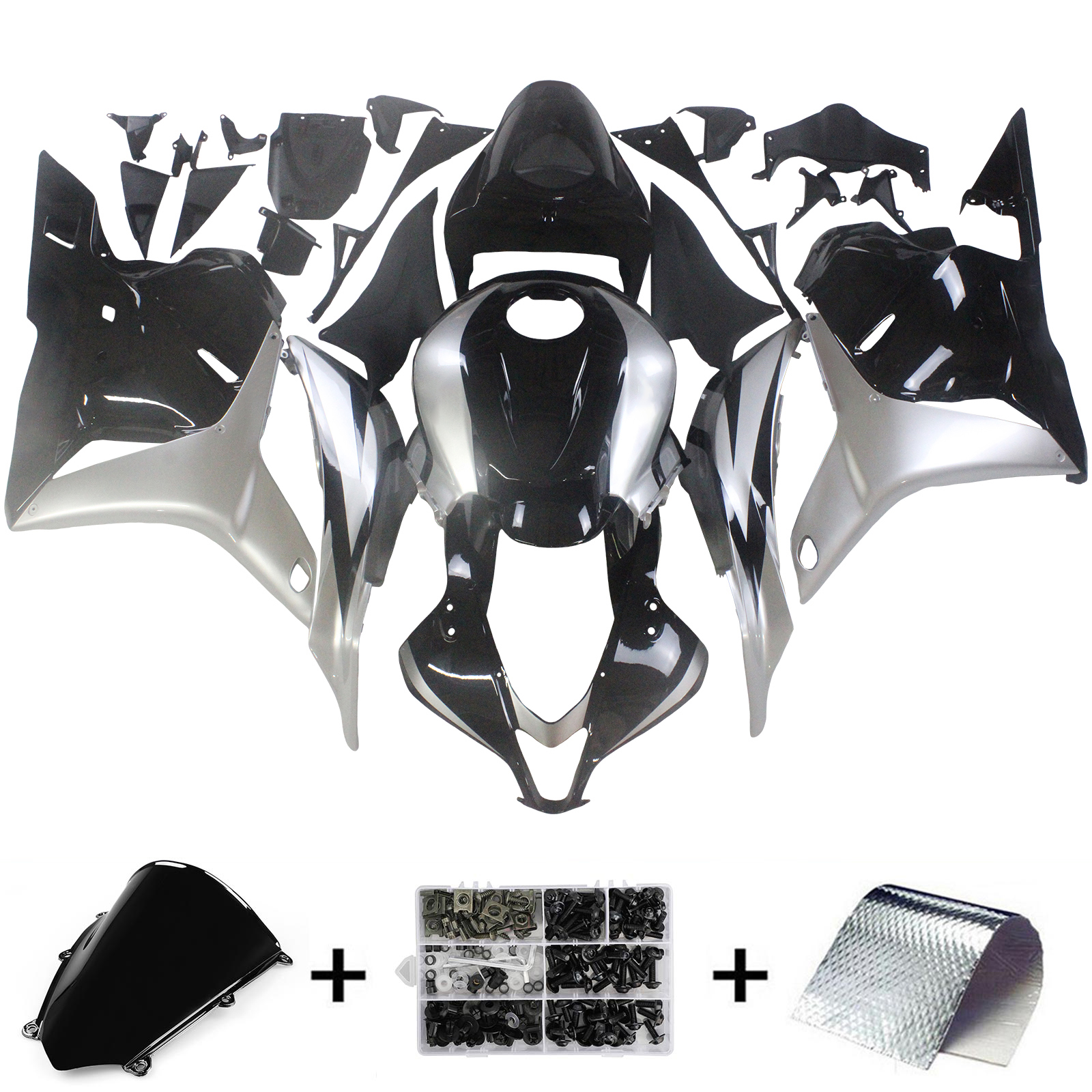 2009-2012 Honda CBR600RR F5 Injection Fairing Kit Bodywork Plastic ABS#181 Amotopart Fairing