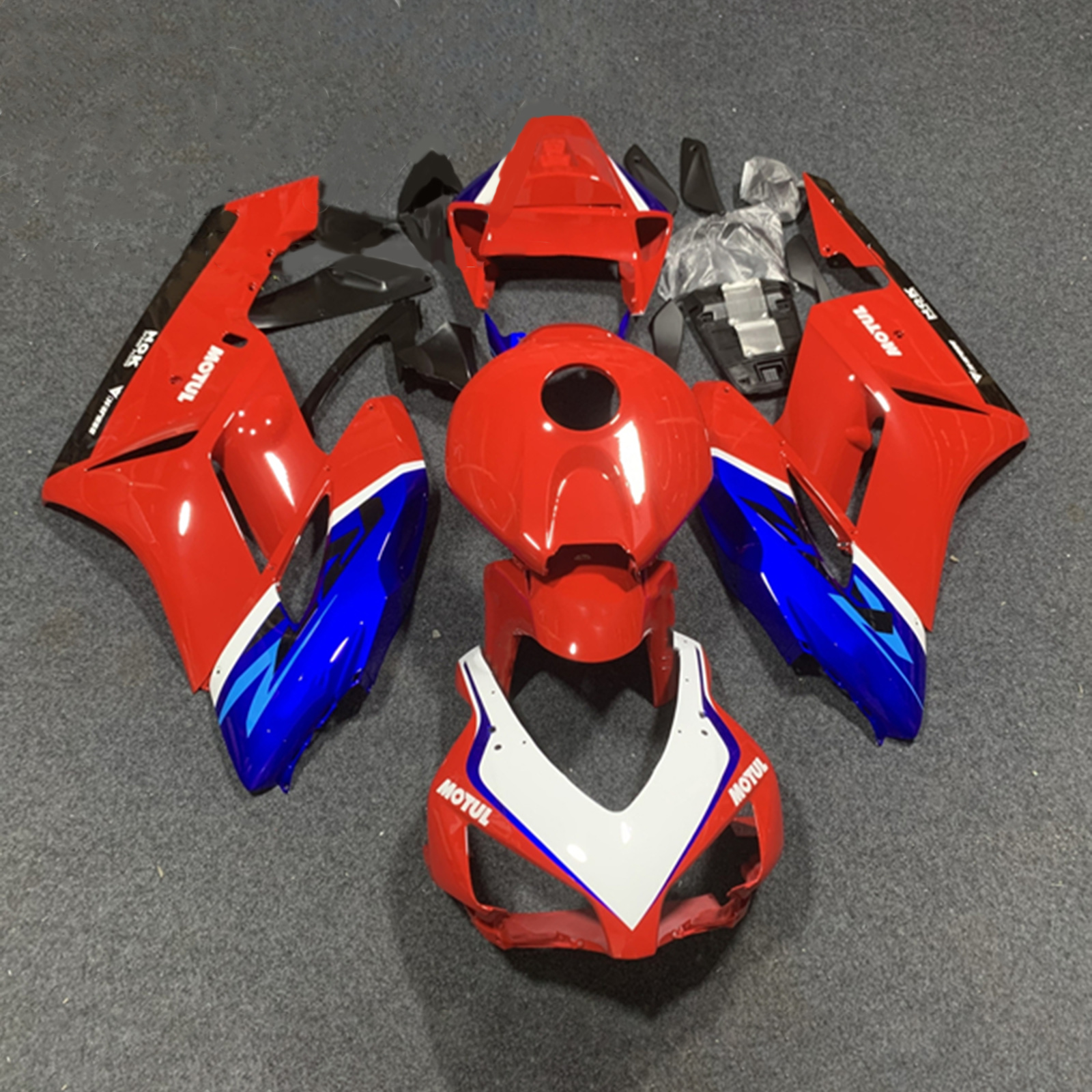 2004-2005 Honda CBR1000RR Injection Fairing Kit Bodywork Plastic ABS#180 Amotopart Fairing