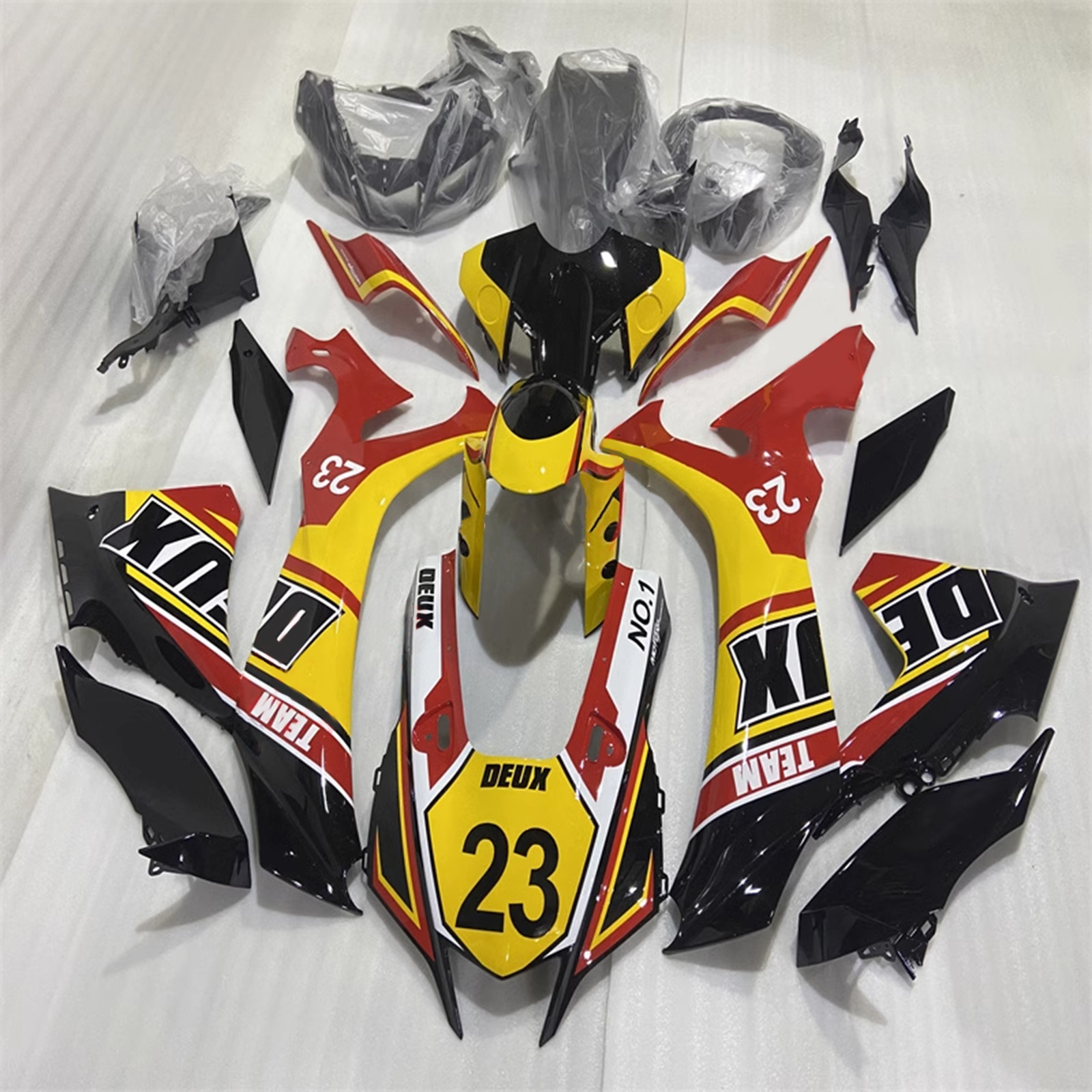 2020-2022 Yamaha YZF R1 Injection Fairing Kit Bodywork Plastic ABS#142 Amotopart Fairing