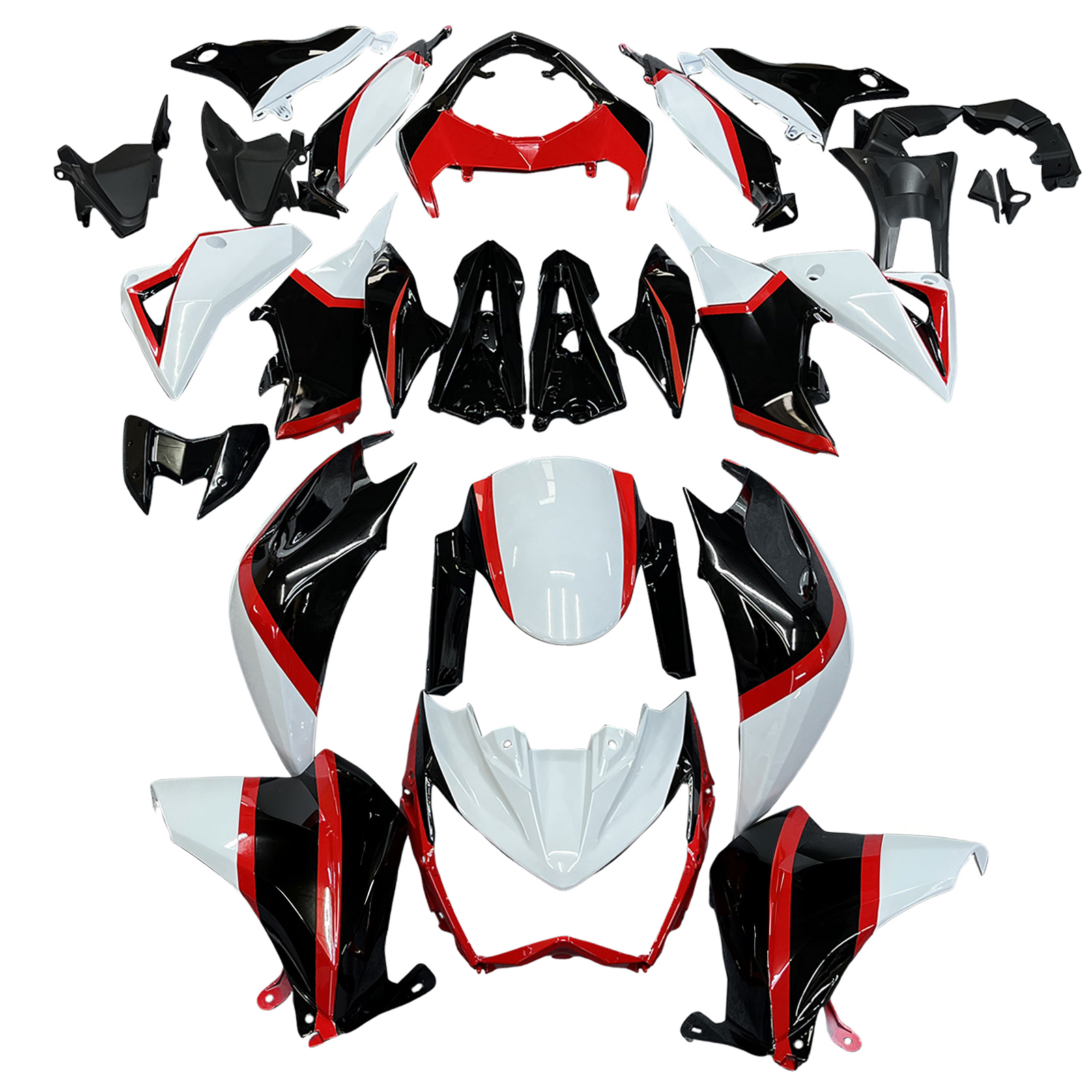 2013-2018 Kawasaki Z800 Injection Fairing Kit Bodywork Plastic ABS#113 Amotopart Fairing