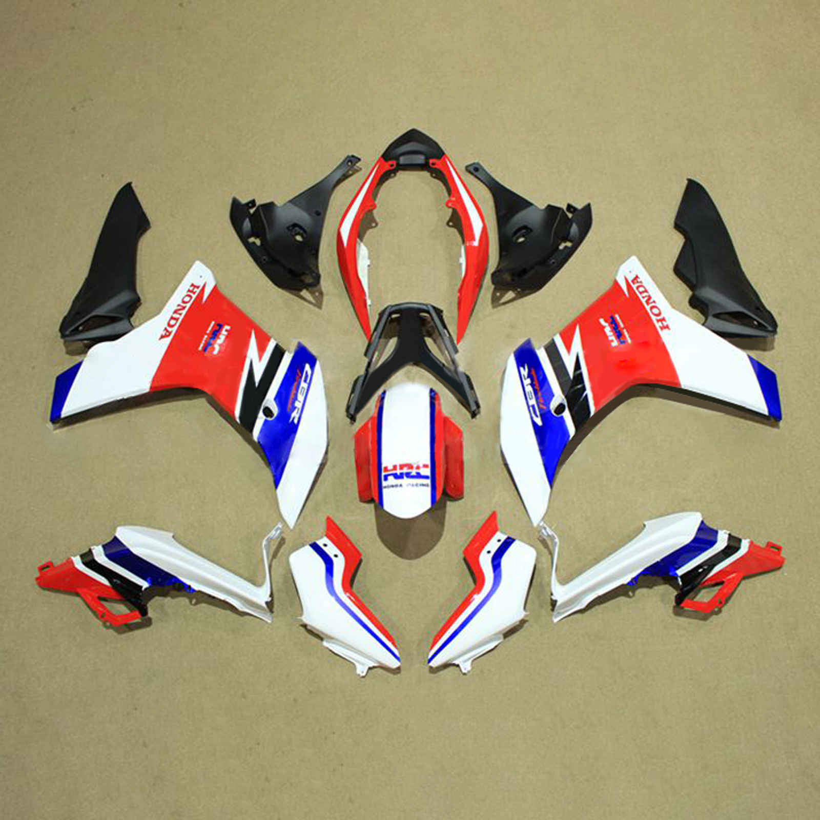 2011-2013 Honda CBR600F Injection Fairing Kit Bodywork Plastic ABS#113 Amotopart Fairing