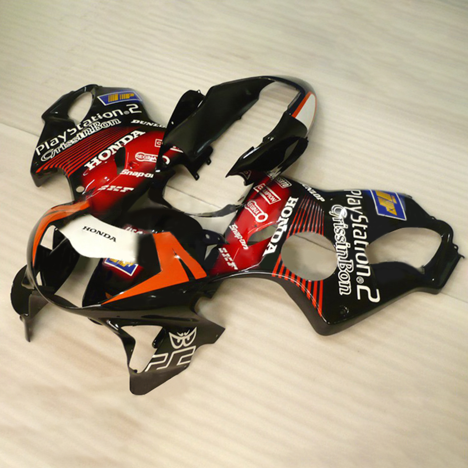 1999-2000 Honda CBR600 F4 Injection Fairing Kit Bodywork Plastic ABS#130 Amotopart Fairing 1999-2000 Honda CBR600 F4 Injection Fairing Kit Bodywork Plastic ABS#130 Amotopart Fairing