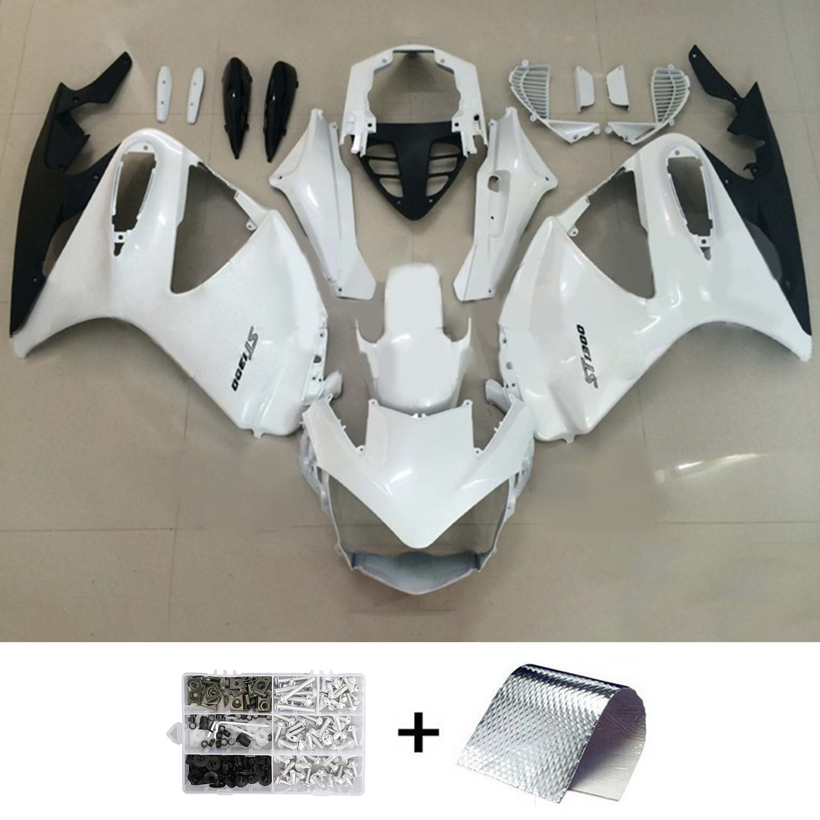 2002-2016 Honda STX1300 ST1300 Injection Fairing Kit Bodywork#112 Amotopart Fairing 2002-2016 Honda STX1300 ST1300 Injection Fairing Kit Bodywork#112 Amotopart Fairing