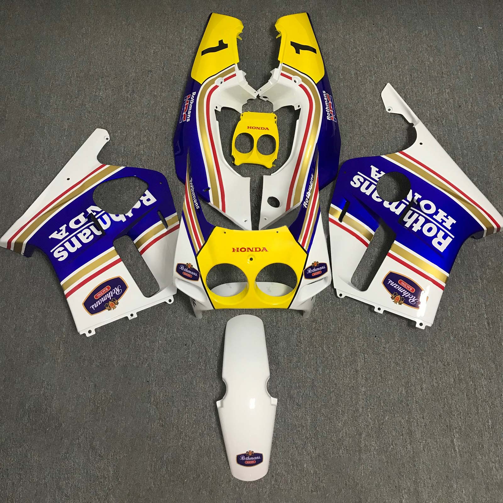 Injection Fairing Kit Bodywork For Honda CBR250RR MC19 1988-1989