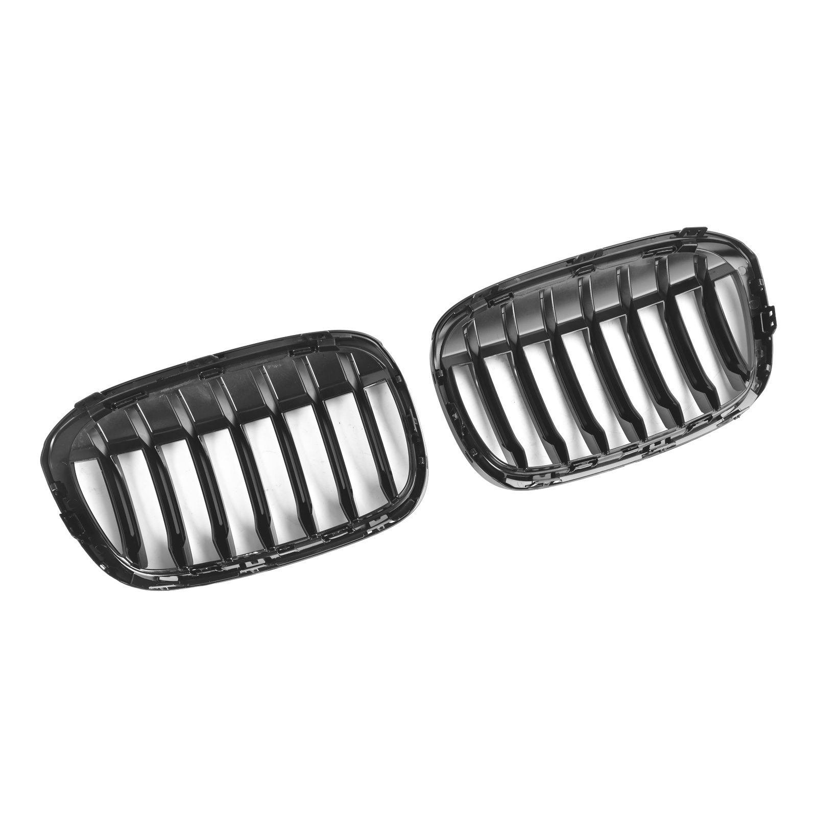 2016-2018 BMW X1 F48 F49 Gloss Black Front Kidney Grille  Generic
