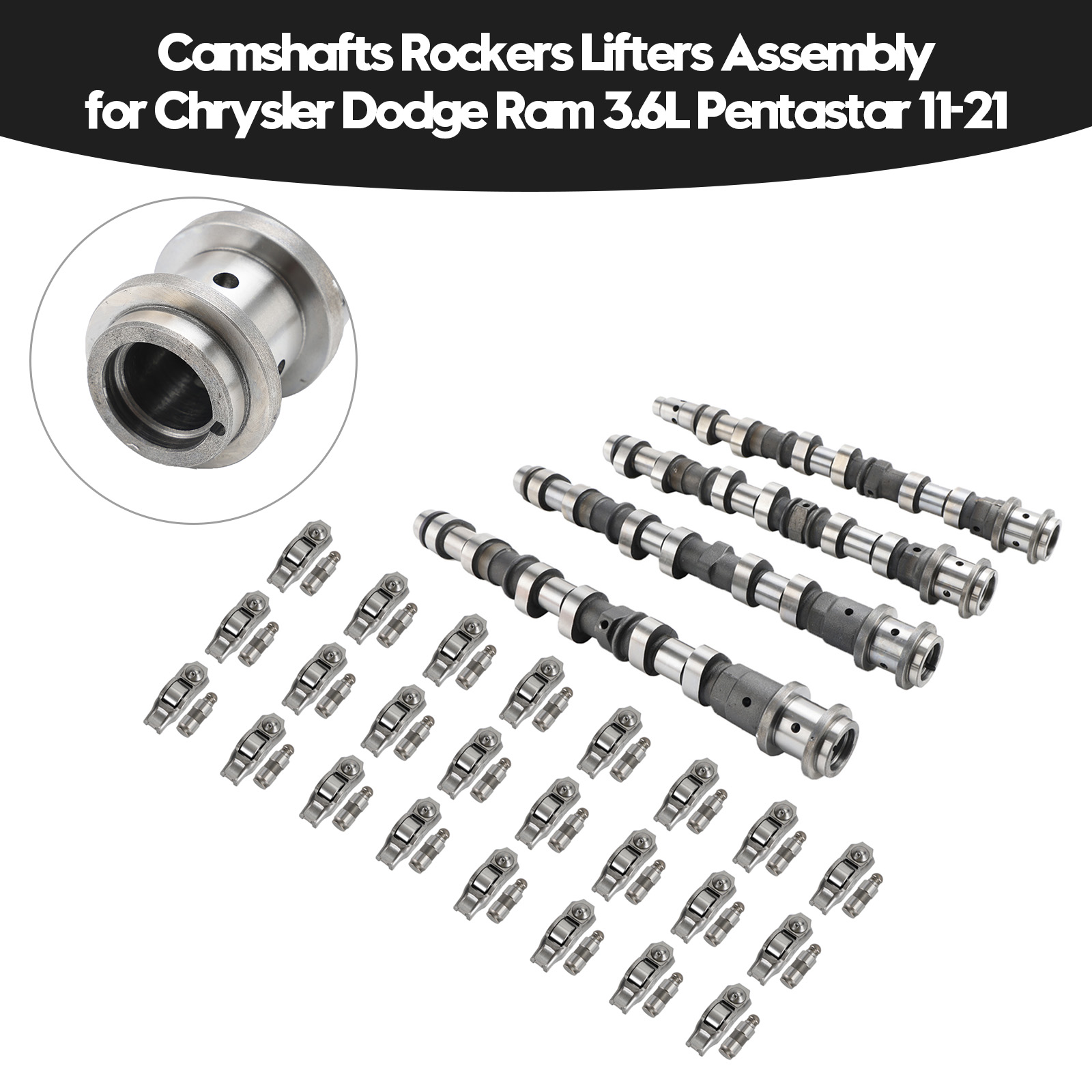 2013-2019 Ram 1500 Camshafts Rockers Lifters Assembly 5184377AG 5184378AG Generic