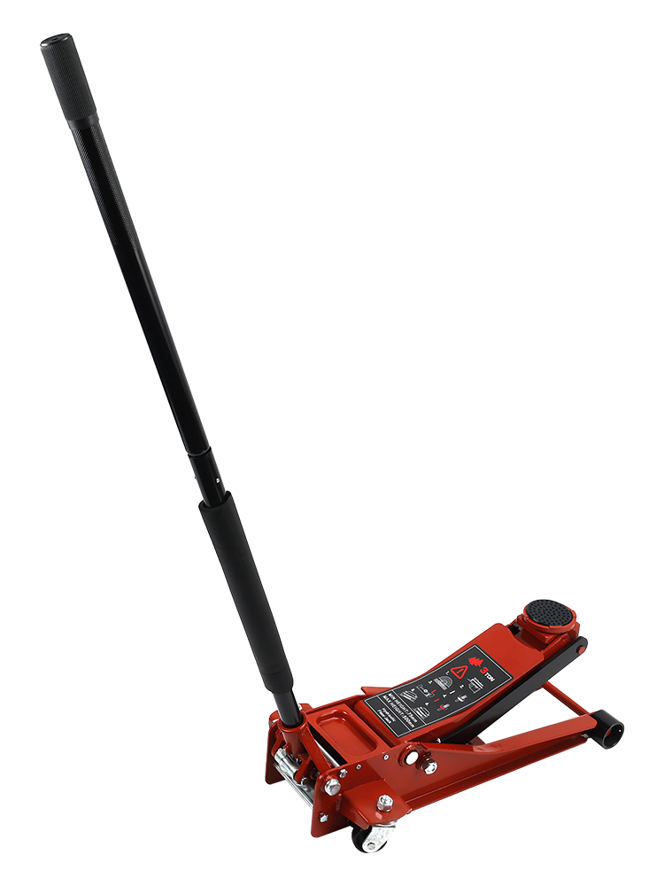 3-Ton Floor Jack Aluminum Steel With Dual Pistons Quick Lift Pump Lift Car Auto