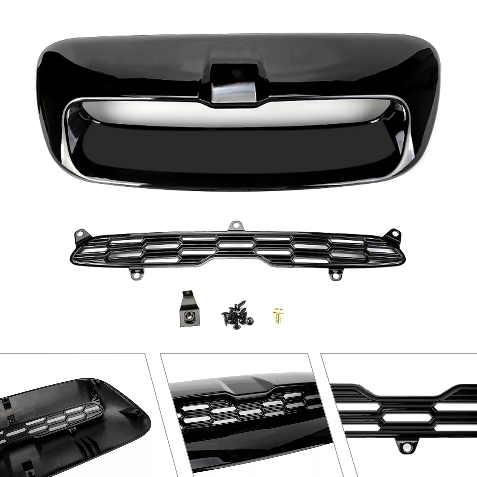 2007-2014 Mini Cooper S R55 R56 R57 R58 R59 Hood Grill Air Intake Vent Scoop 51132756095 Generic
