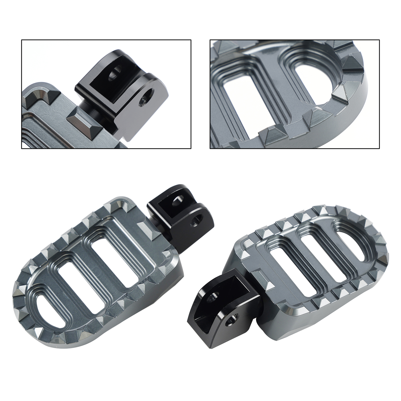 2021-2023 Meteor 350 Front Footrests Foot Peg Gray Generic
