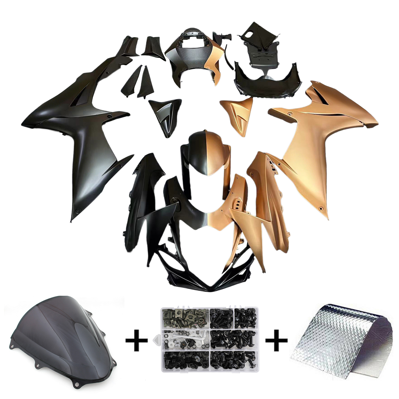 2011-2024 Suzuki GSXR 600/750 Injection Fairing Kit Bodywork Plastic ABS K11
