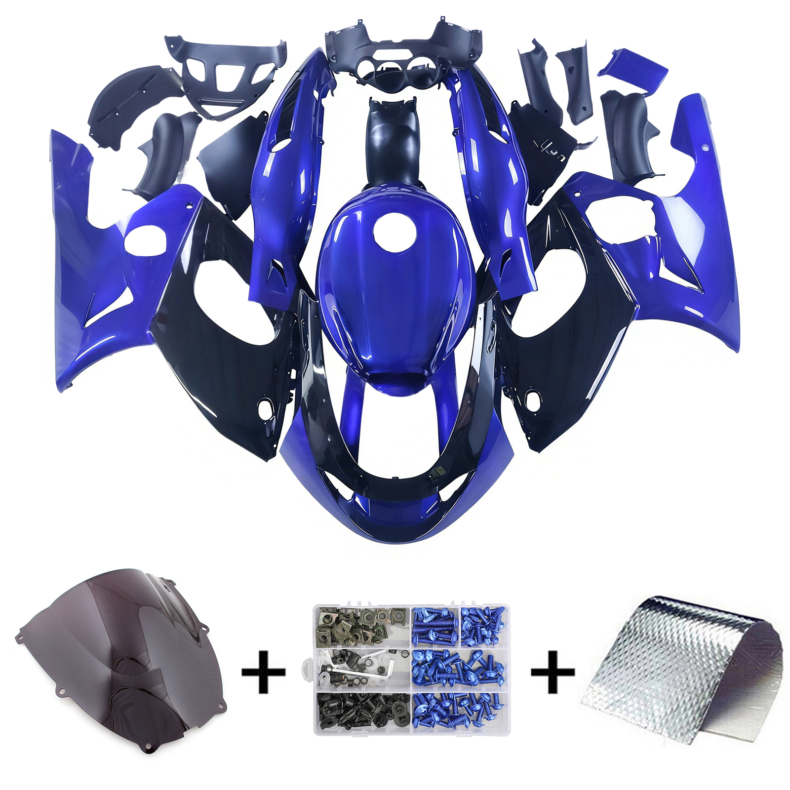1996-2007 Yamaha YZF 600R Thundercat Injection Fairing Kit Bodywork Plastic ABS Amotopart Fairing  #135