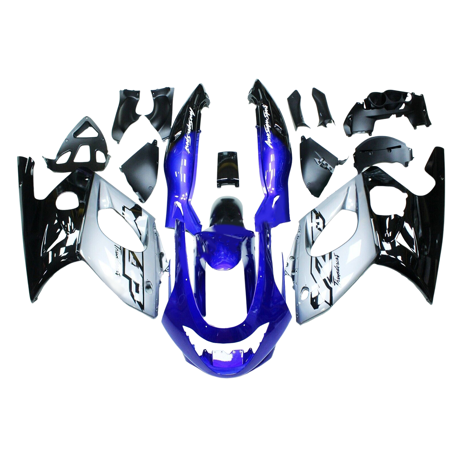 1996-2007 Yamaha YZF 600R Thundercat Injection Fairing Kit Bodywork Plastic ABS Amotopart Fairing #156 1996-2007 Yamaha YZF 600R Thundercat Injection Fairing Kit Bodywork Plastic ABS Amotopart Fairing #156