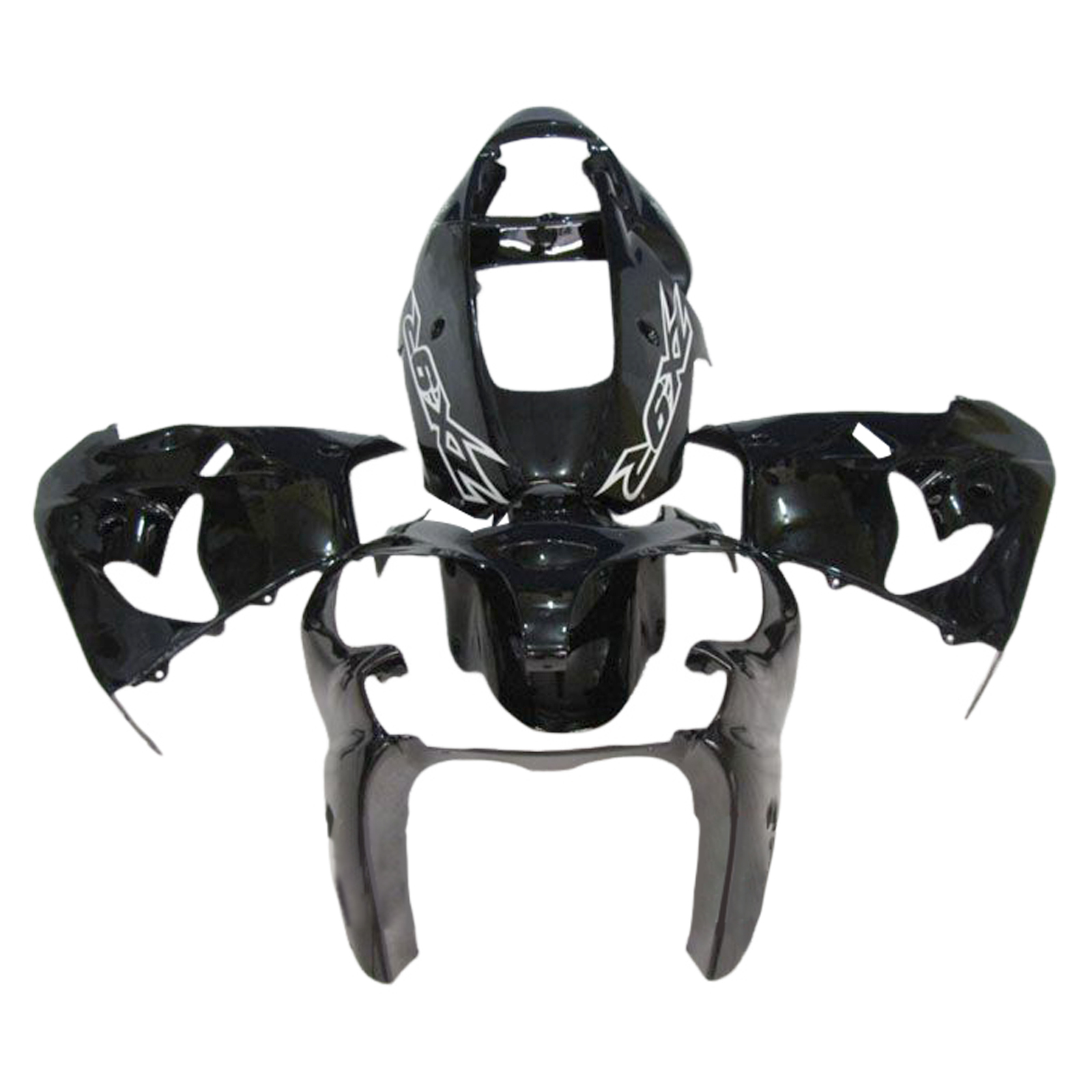 2002-2003 Kawasaki ZX9R Injection Fairing Kit Bodywork Plastic ABS Amotopart Fairing #132 2002-2003 Kawasaki ZX9R Injection Fairing Kit Bodywork Plastic ABS Amotopart Fairing #132
